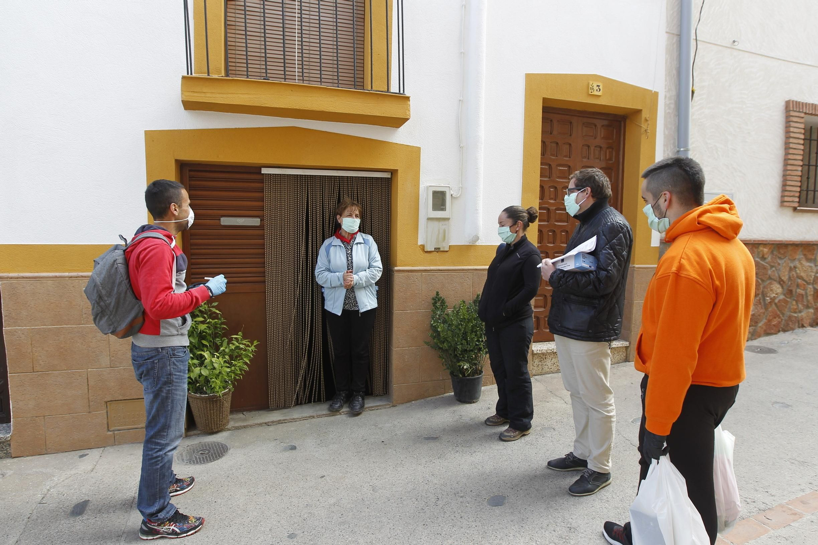 Mañana de casquina en Abrucena