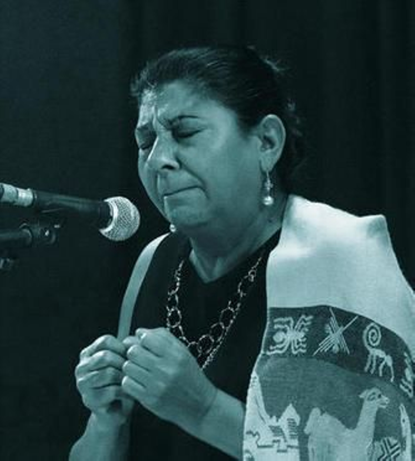 Dolores Agujetas, durante la actuación. Dolores Agujetas, durante la actuación.