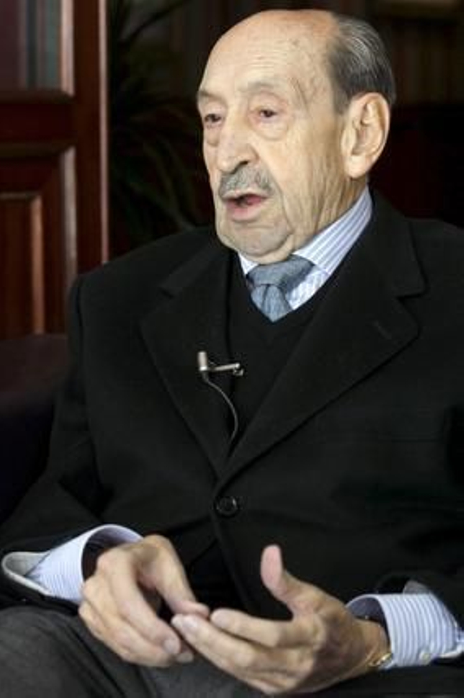 Alfonso Armada, durante una entrevista concedida a EFE.