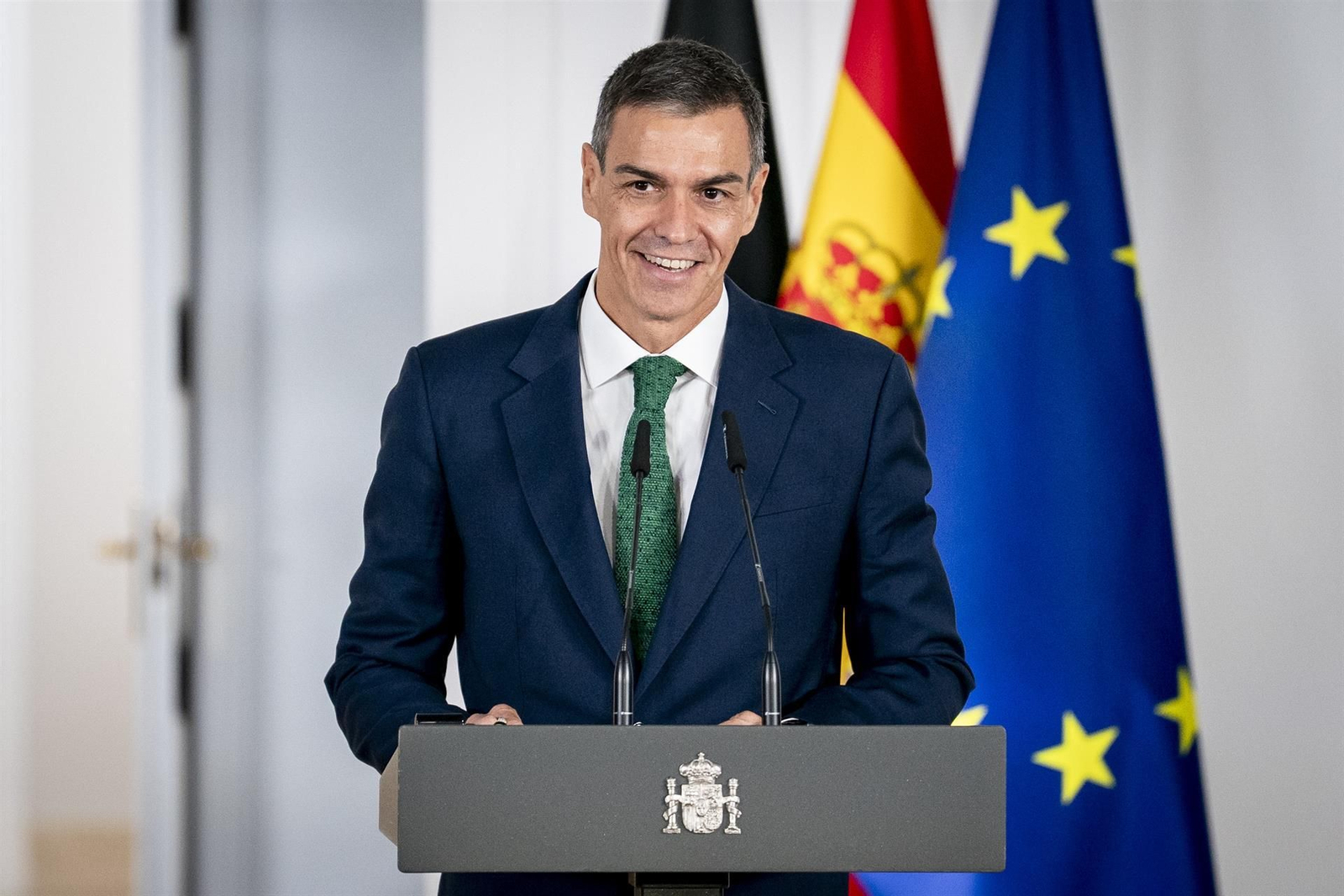 El presidente del gobierno, Pedro Sánchez