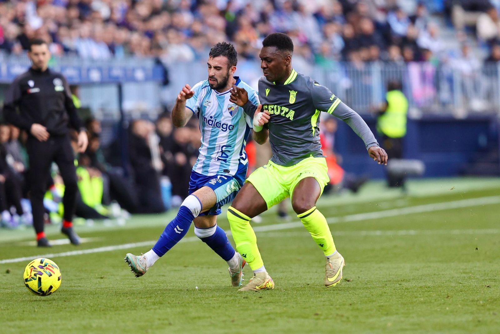 El Málaga CF-Ceuta, en fotos