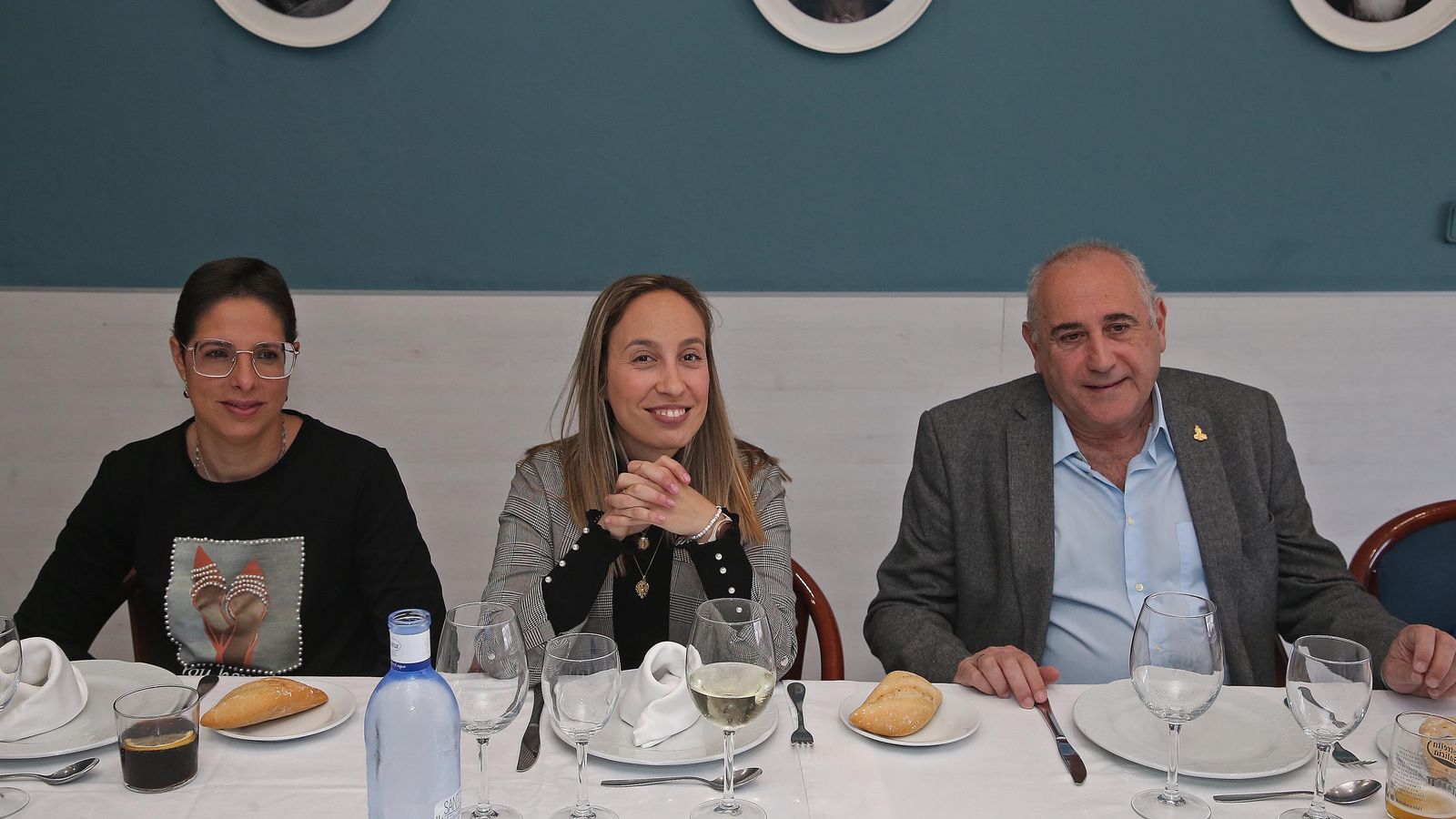 Estefanía Gómez, Sonia Jiménez y José Manuel Pulpillo.