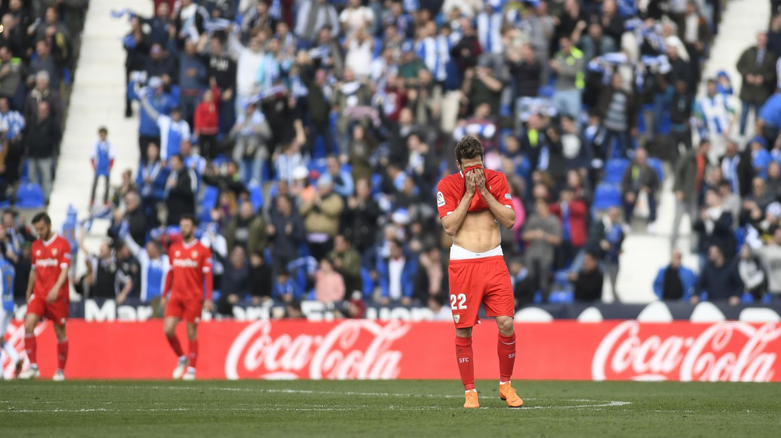 Las imágenes del Leganés-Sevilla