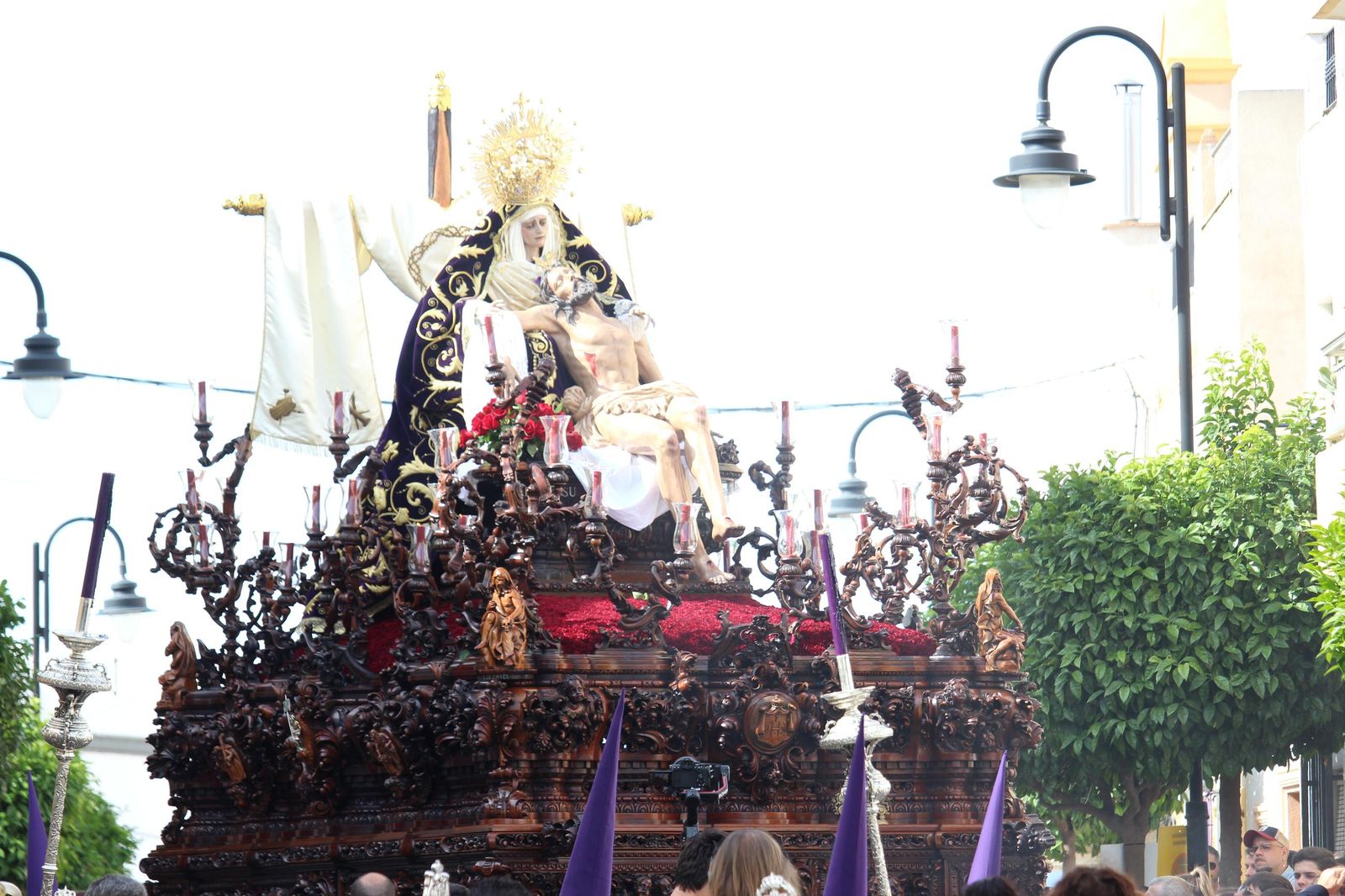 La subida de Jesús y el Pregón del Judío de Vera, en imágenes
