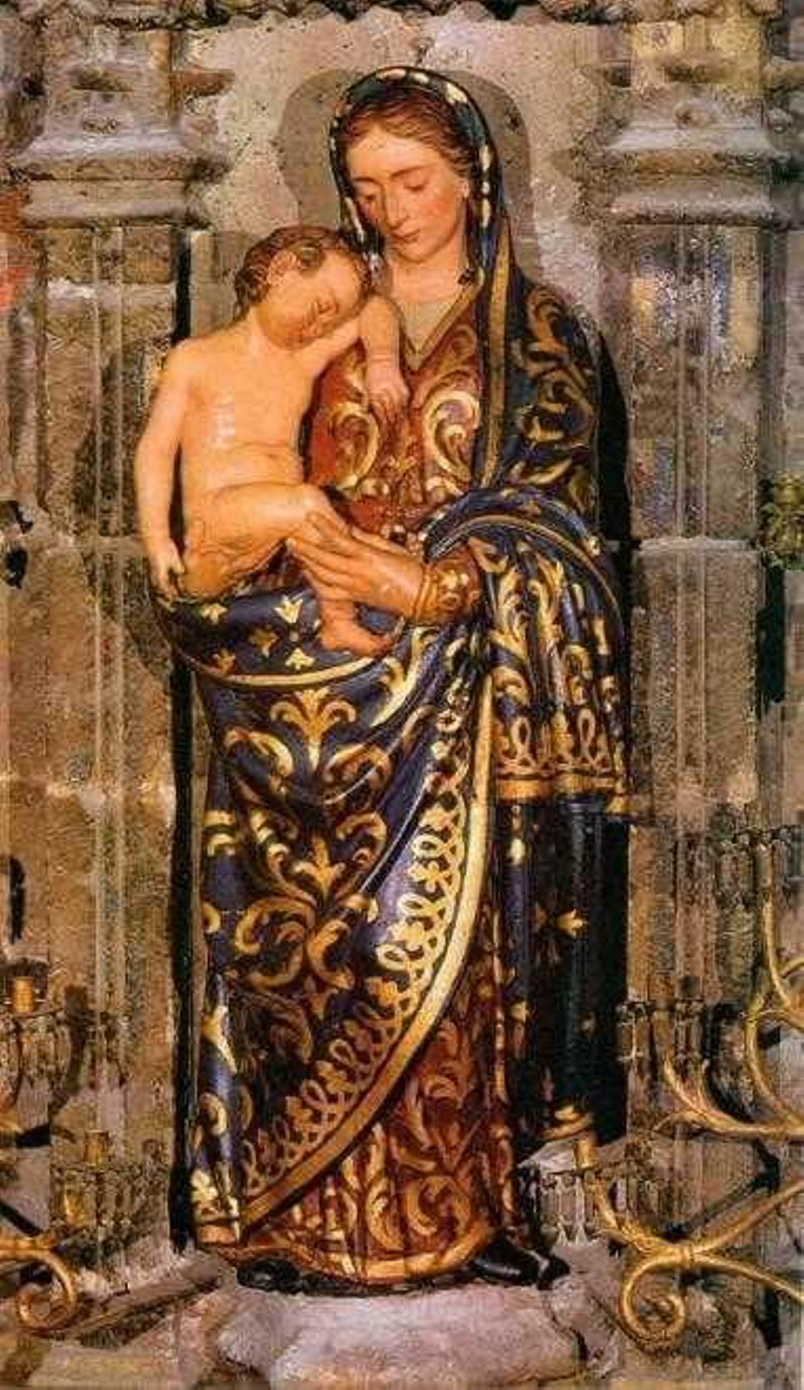 La Virgen del Reposo de la Catedral de Sevilla.