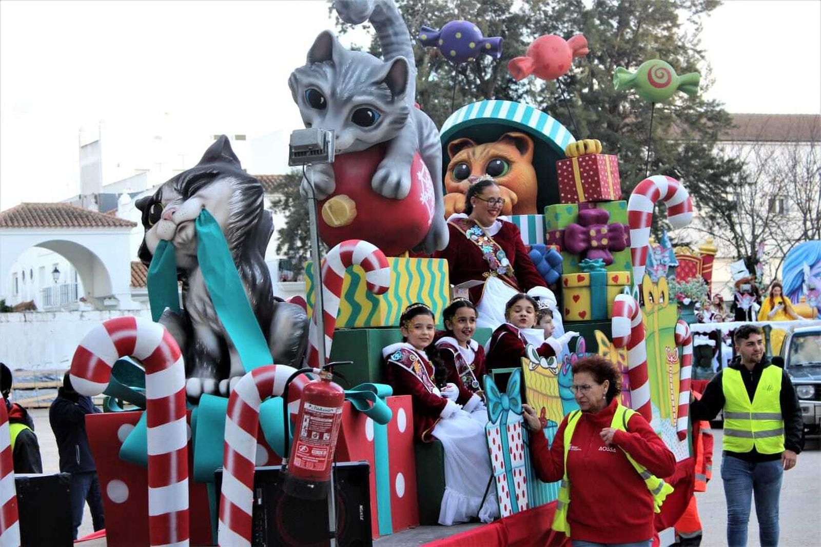 La Cabalgata de Reyes de Chiclana, en imágenes
