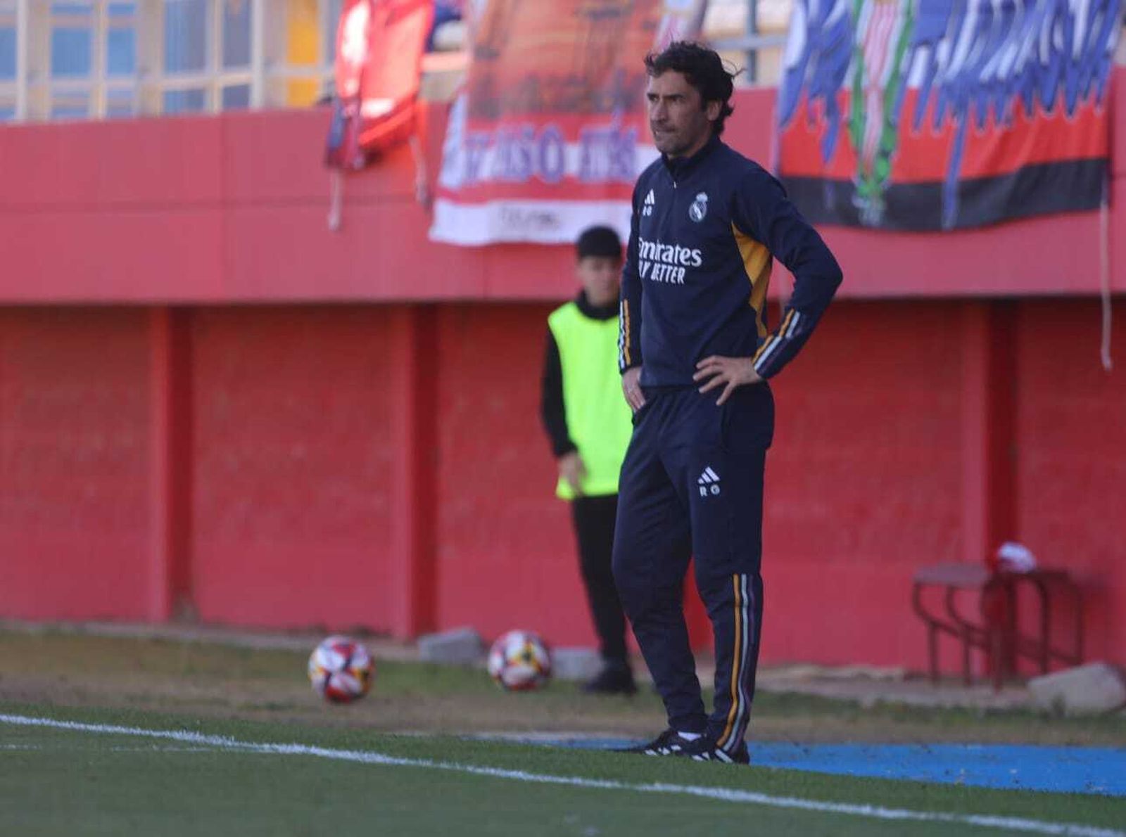 Raúl González, en el Nuevo Mirador.