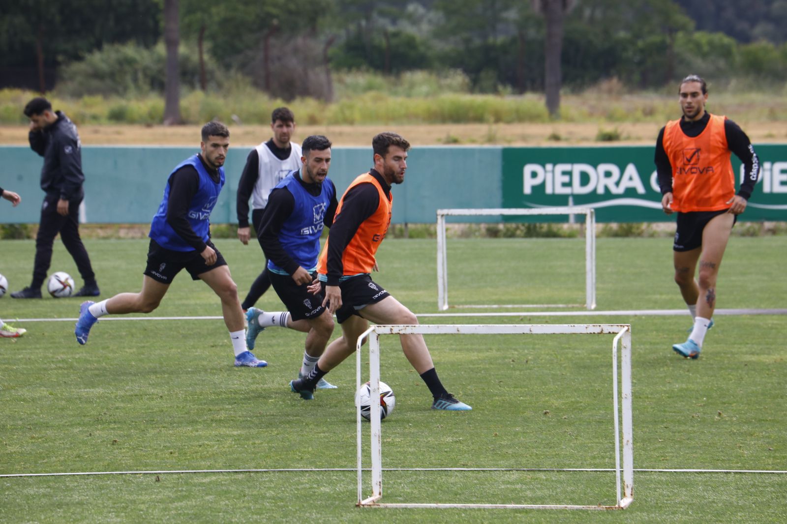 José Cruz durante un entrenamiento.