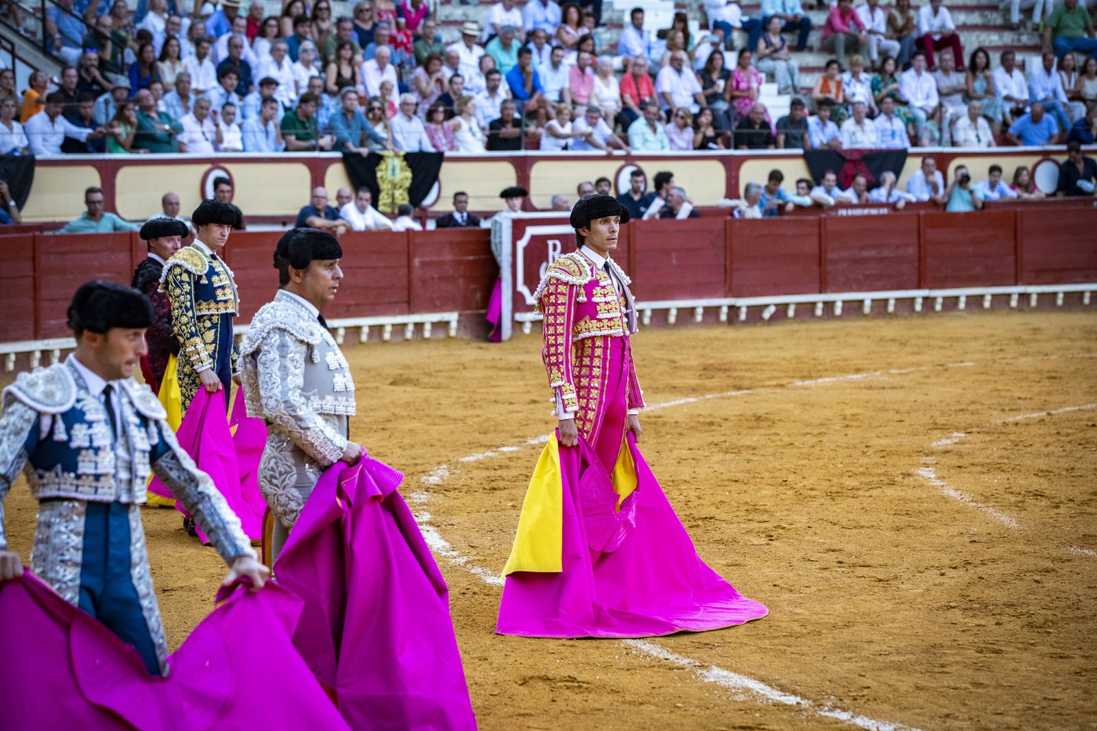 Diego Urdiales, Sebastián Castella y Daniel Luque, en la plaza de toros de El Puerto