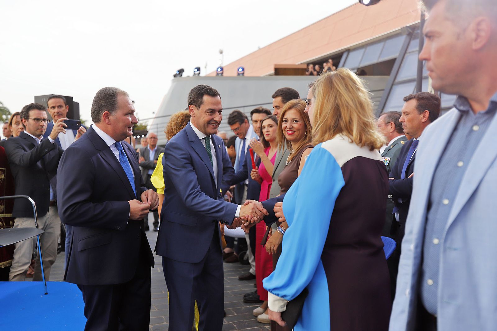 Imágenes de la constitución de la Diputación de Huelva