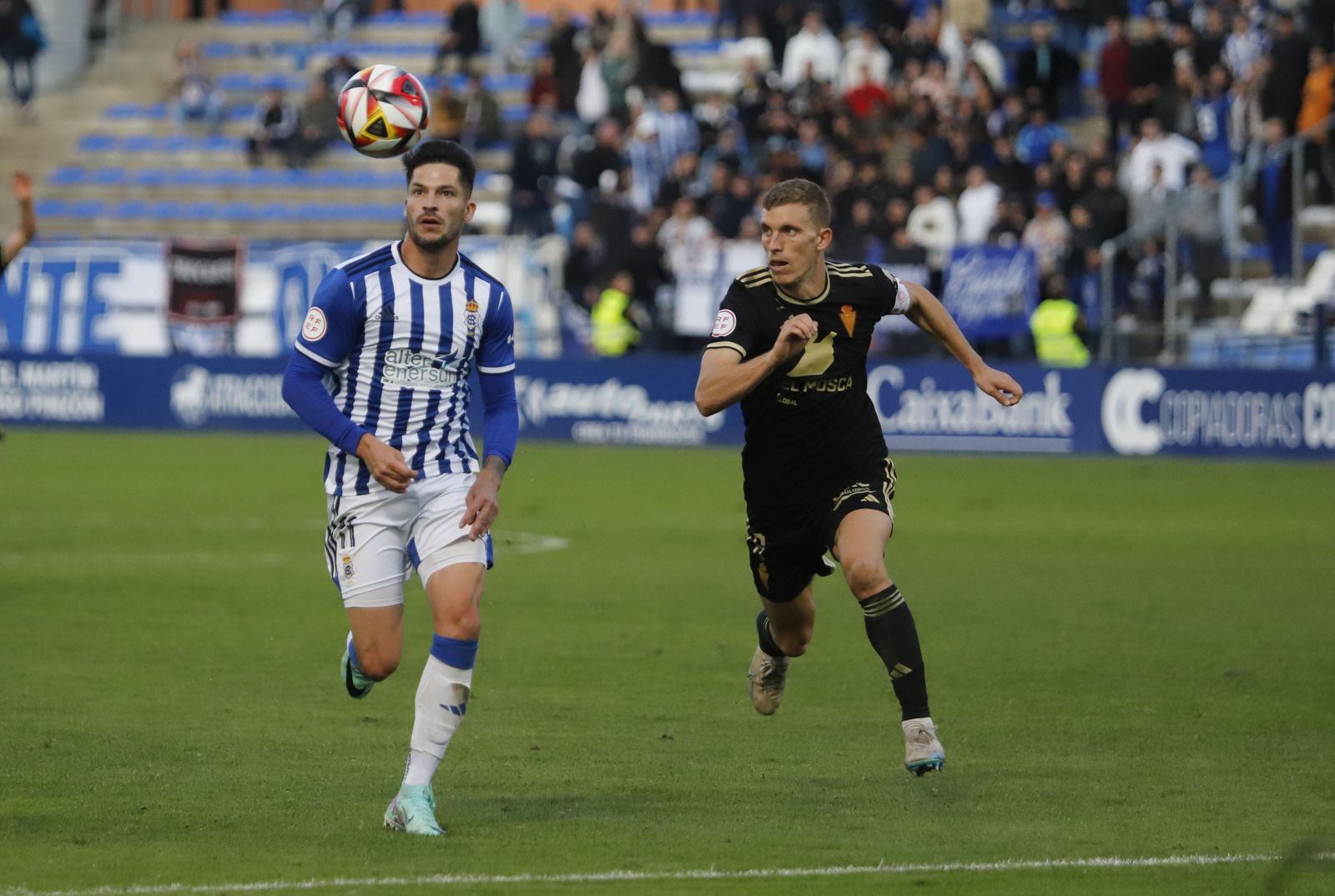 Imágenes del encuentro entre el Recreativo de Huelva y el Real Murcia