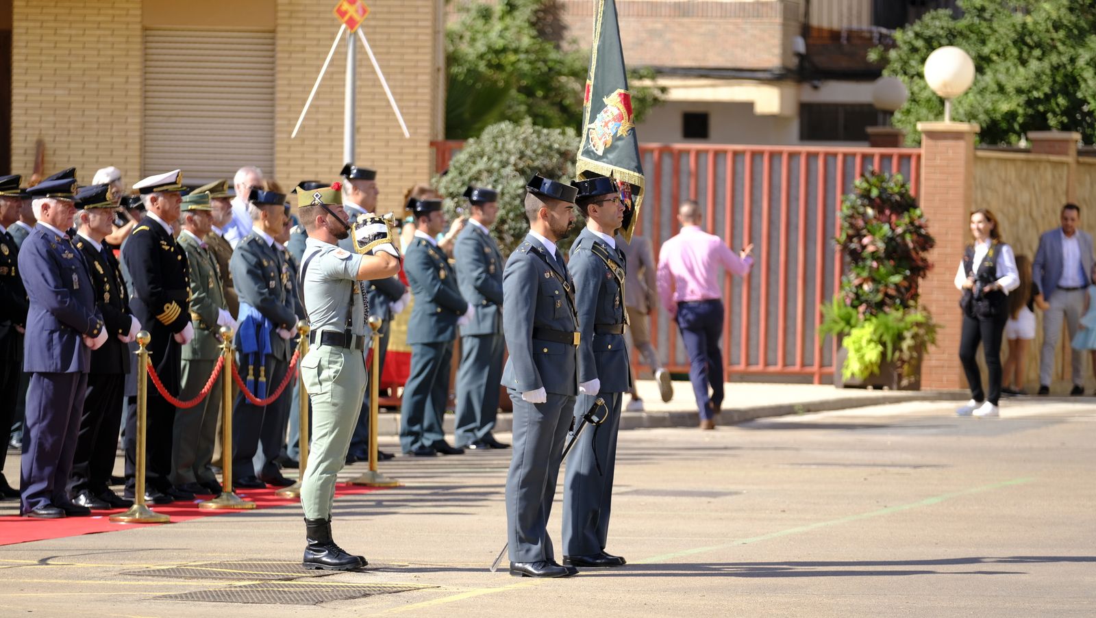 Imágenes de la Festividad del Pilar en la Comandancia de la Guardia Civil de Almería