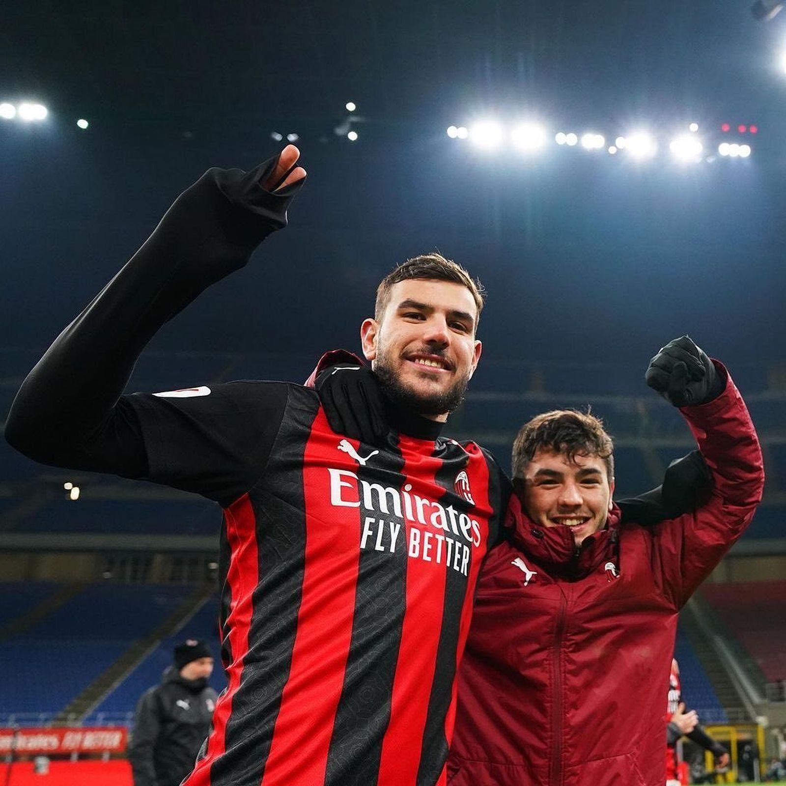 Theo Hernández y Brahim.