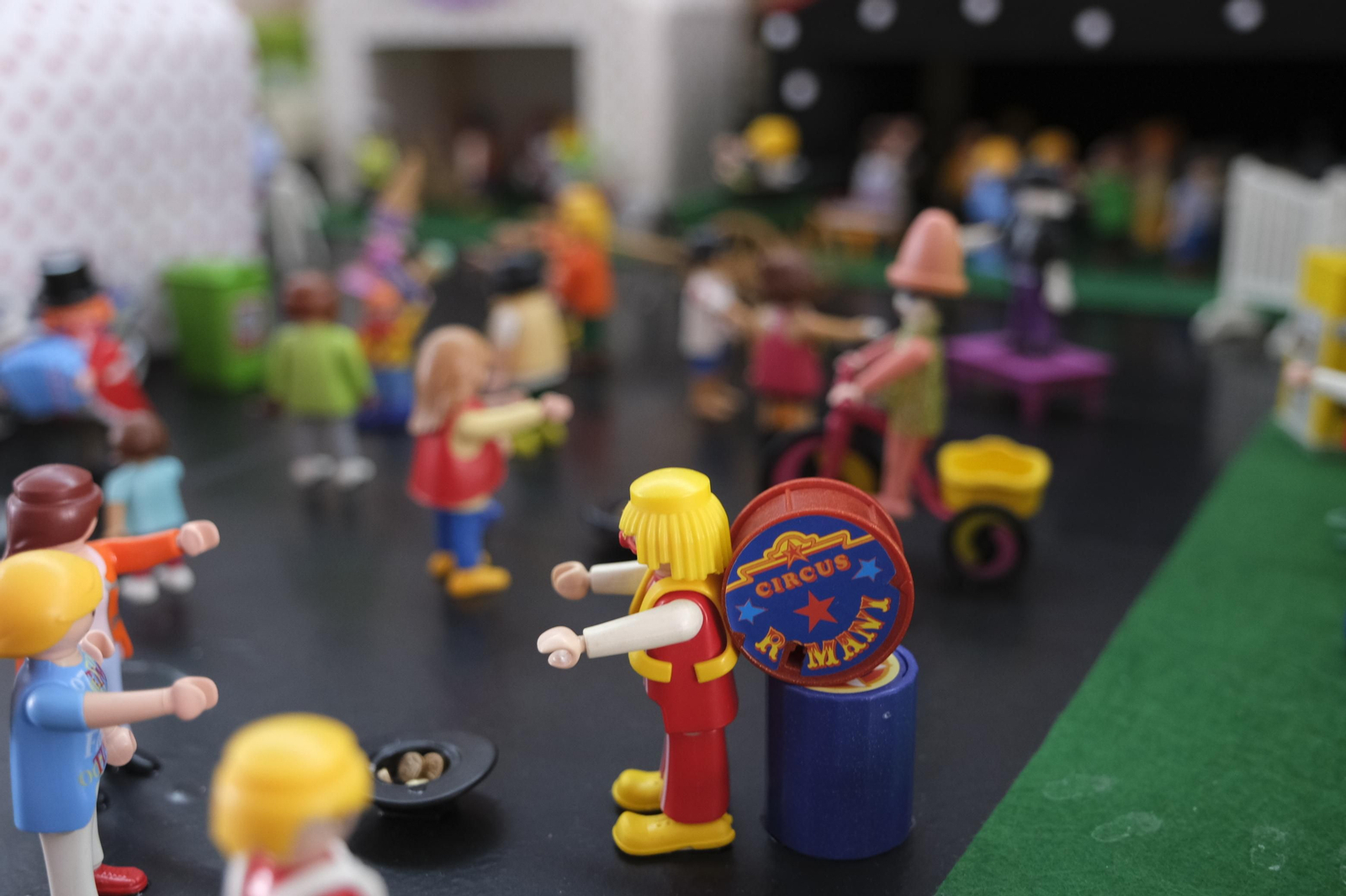Fotogalería de los playmobil en la Feria de Almería.