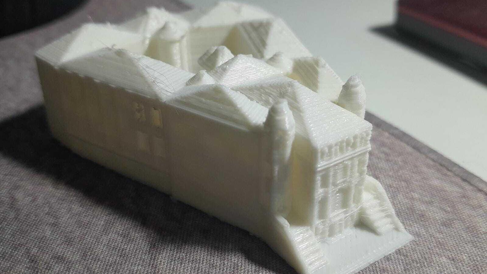 Impresión del IES La Rábida en 3D