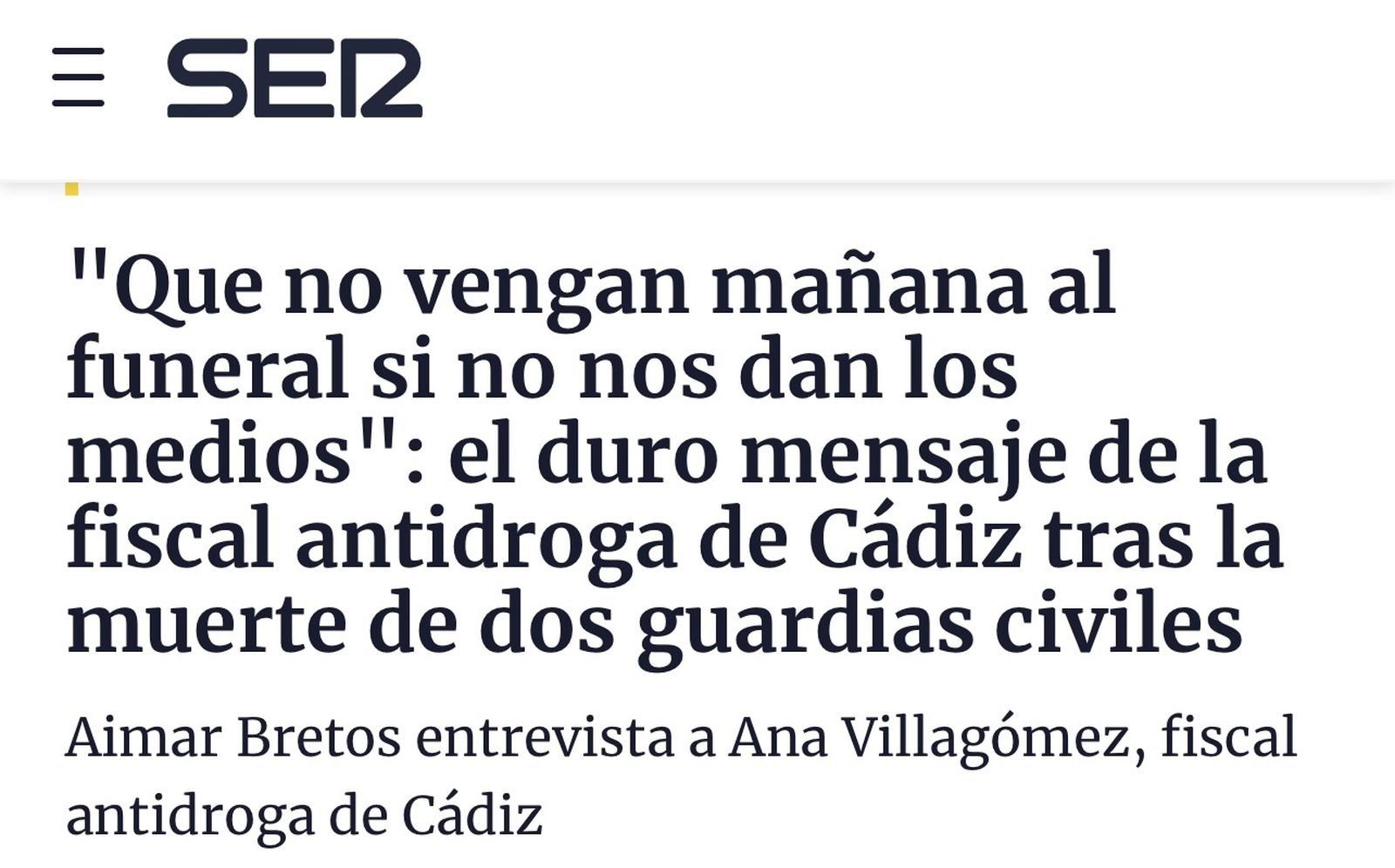 Genial Ana Villagómez