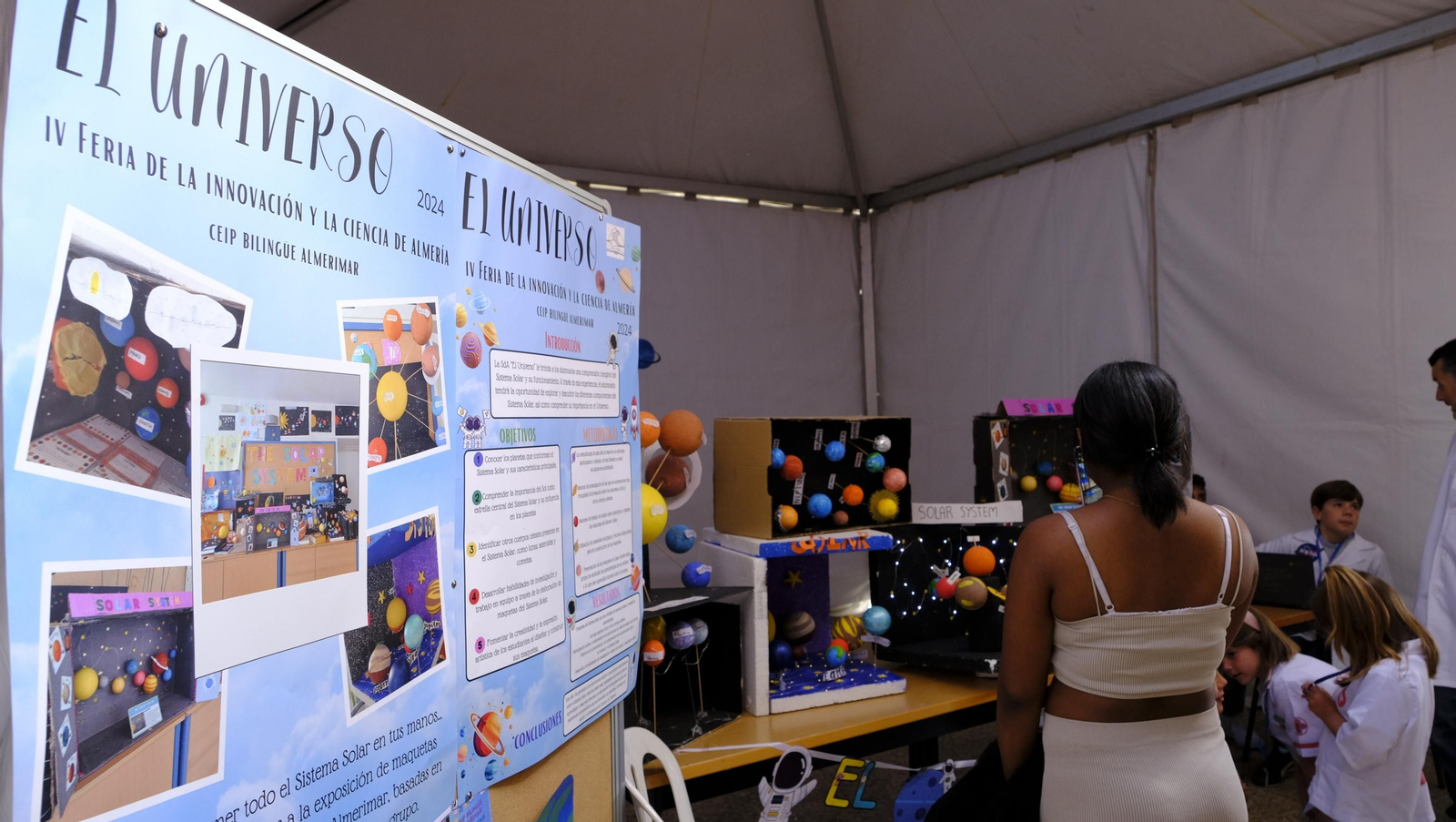 Imágenes de la Feria de la Innovación y la Ciencia en la Universidad de Almería-UAL