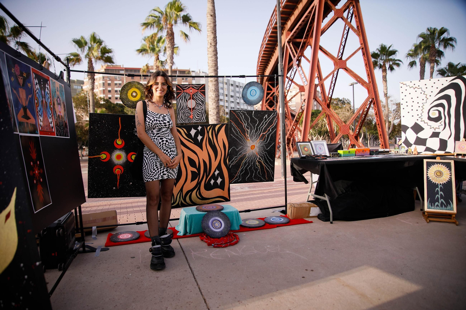 Imágenes del Festival AlmeriArt en el Parque de las Almadrabillas