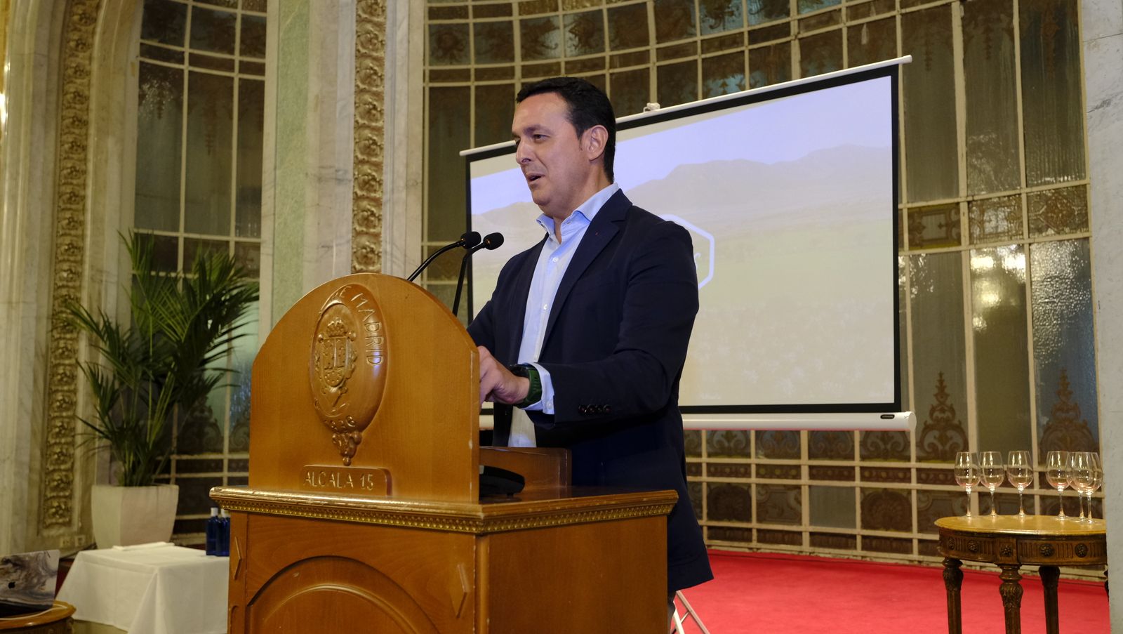 Imágenes de la presentación de la marca Vegavilanos en el Casino de Madrid