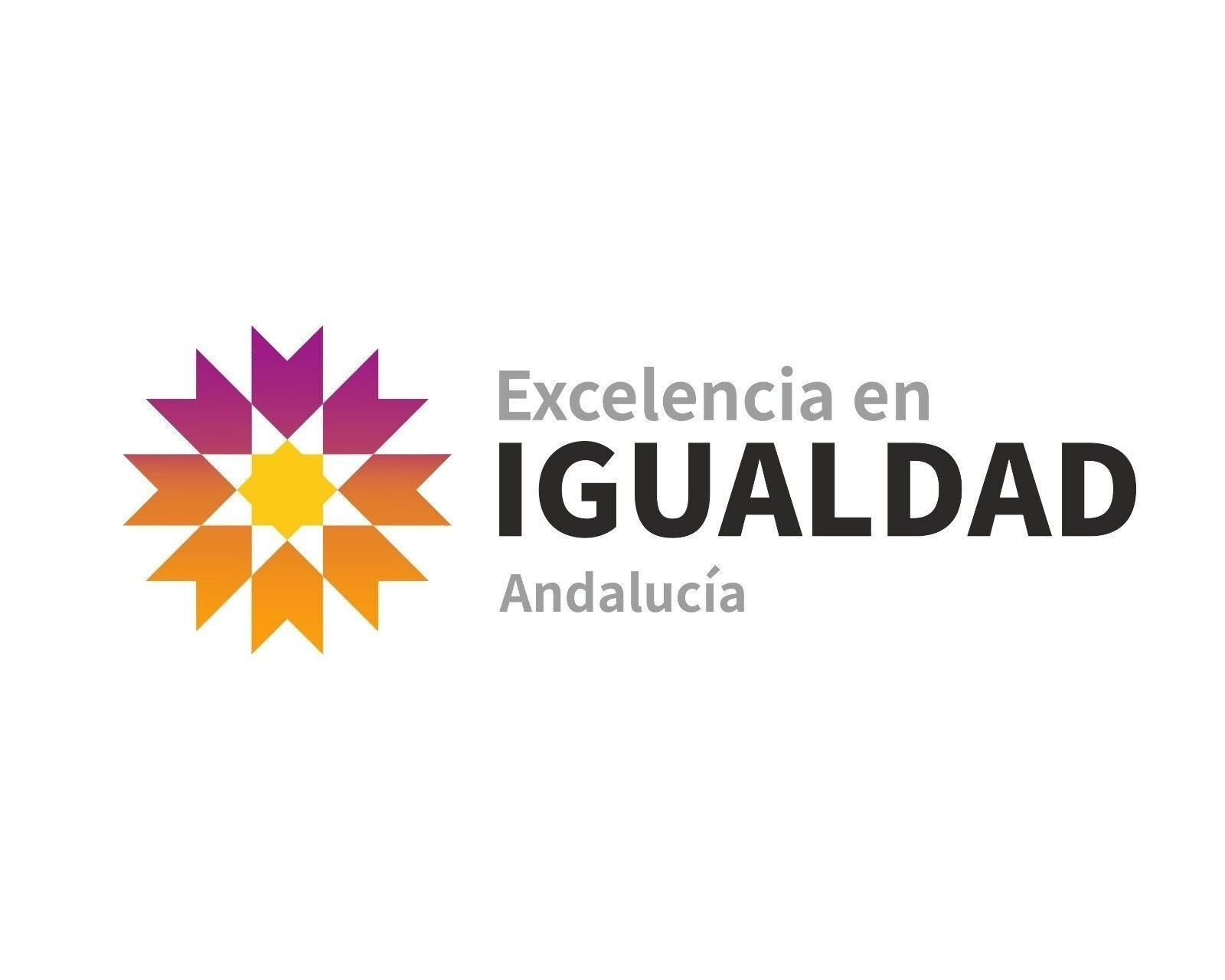 Distintivo de la Junta de Andalucía para las empresas comprometidas con la igualdad.