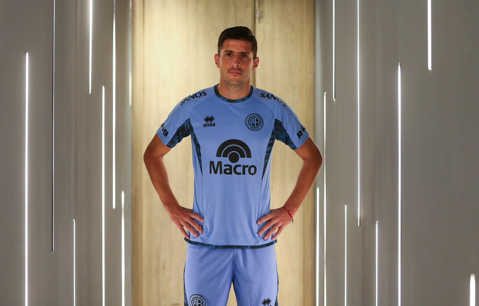 Pablo Chavarría, en su regreso a casa.