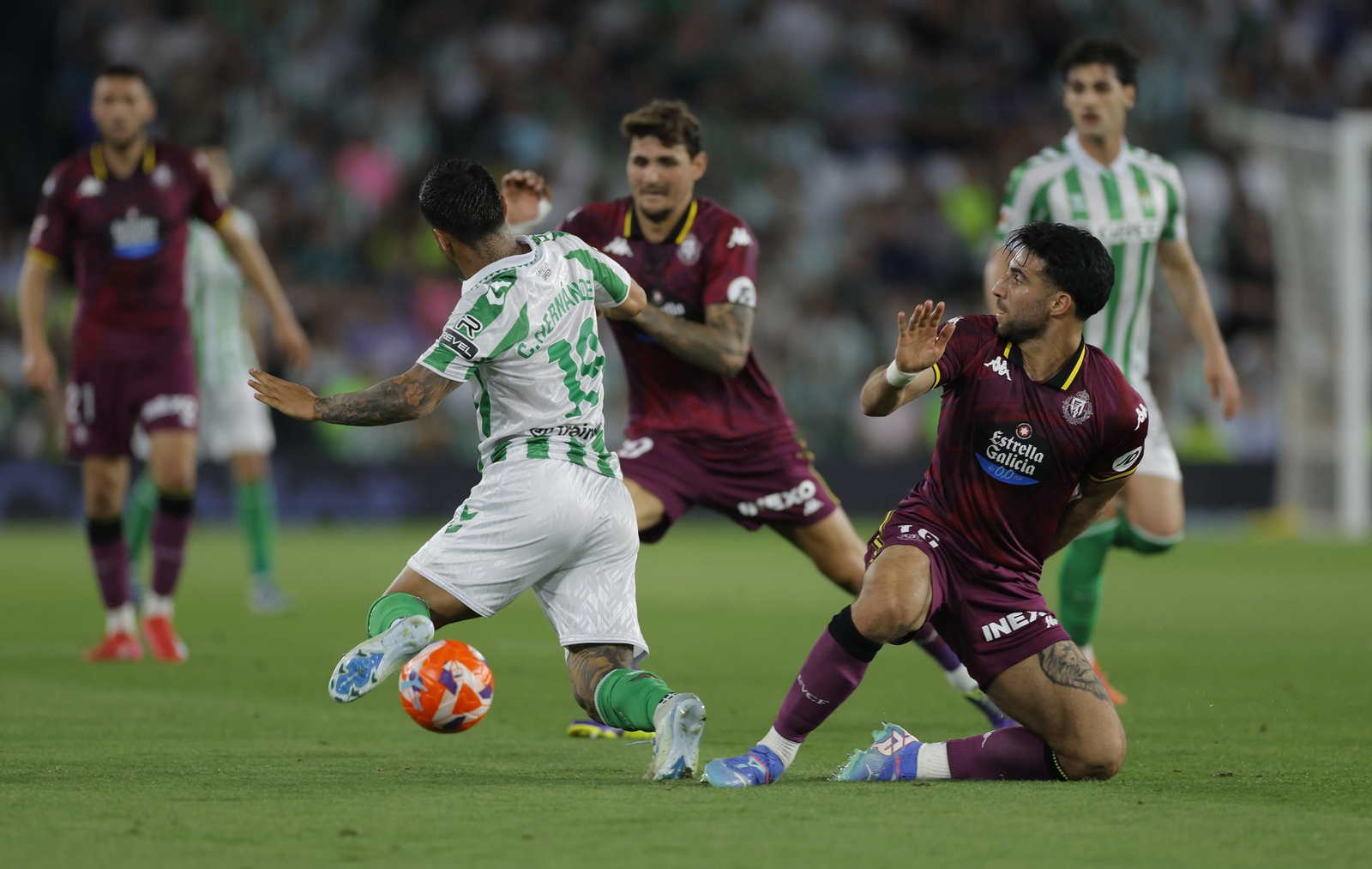 Las fotos del Betis - Valladolid