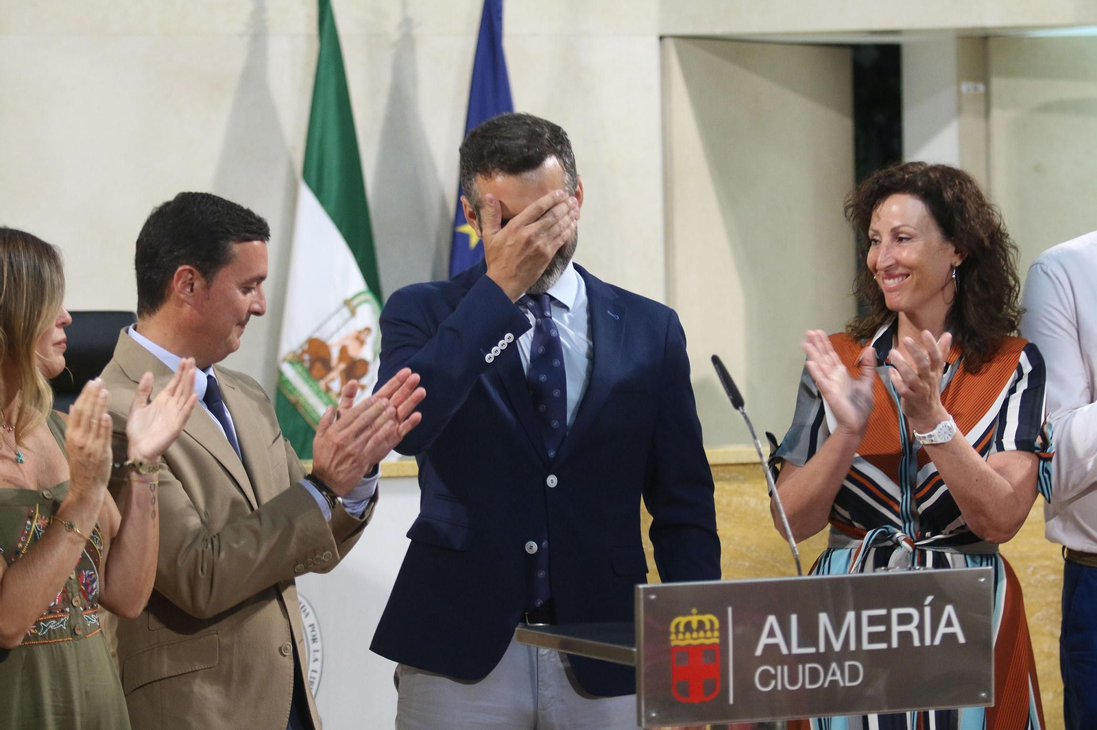 Las imágenes de la despedida de Ramón Fernández-Pacheco como alcalde de Almería