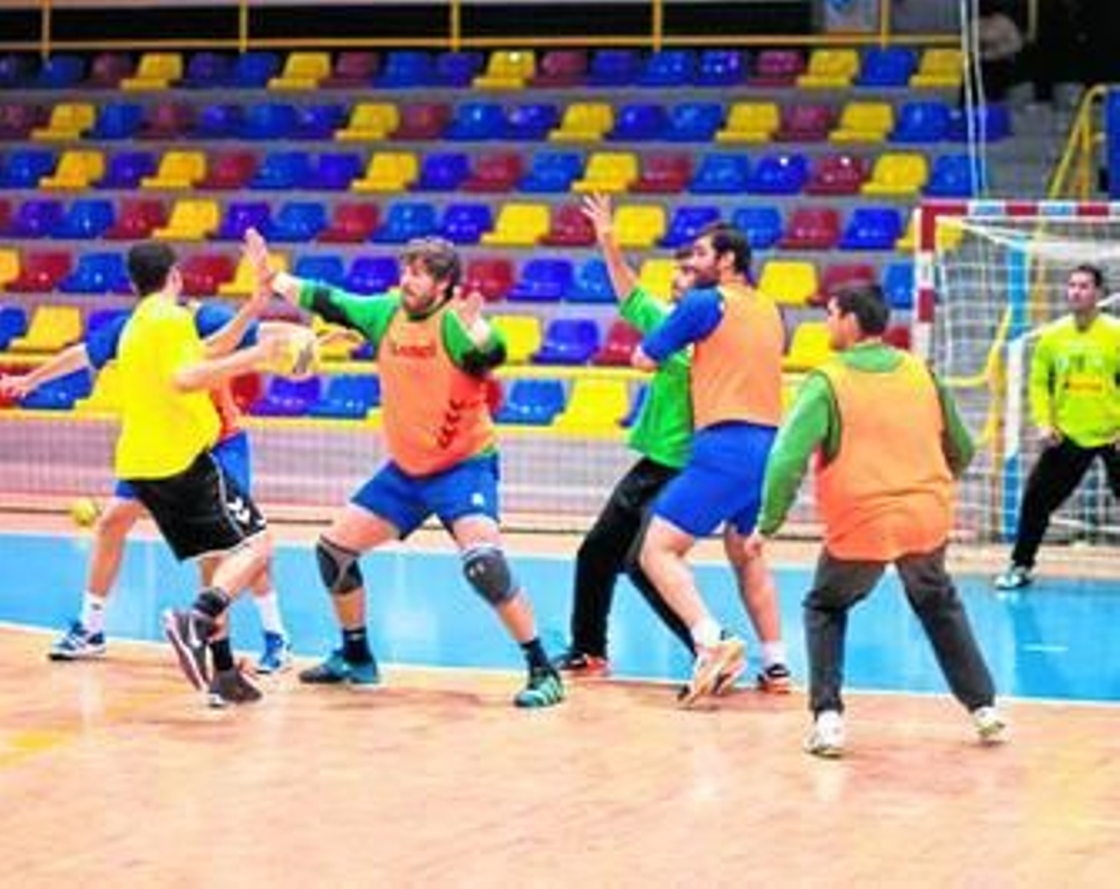 Imagen de un entrenamiento reciente del Maygar Antequera. Imagen de un entrenamiento reciente del Maygar Antequera.