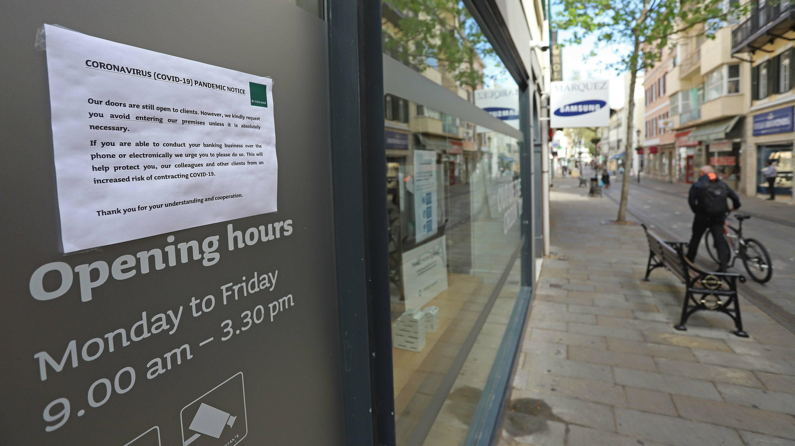 Fotos de la crisis del coronavirus en Gibraltar