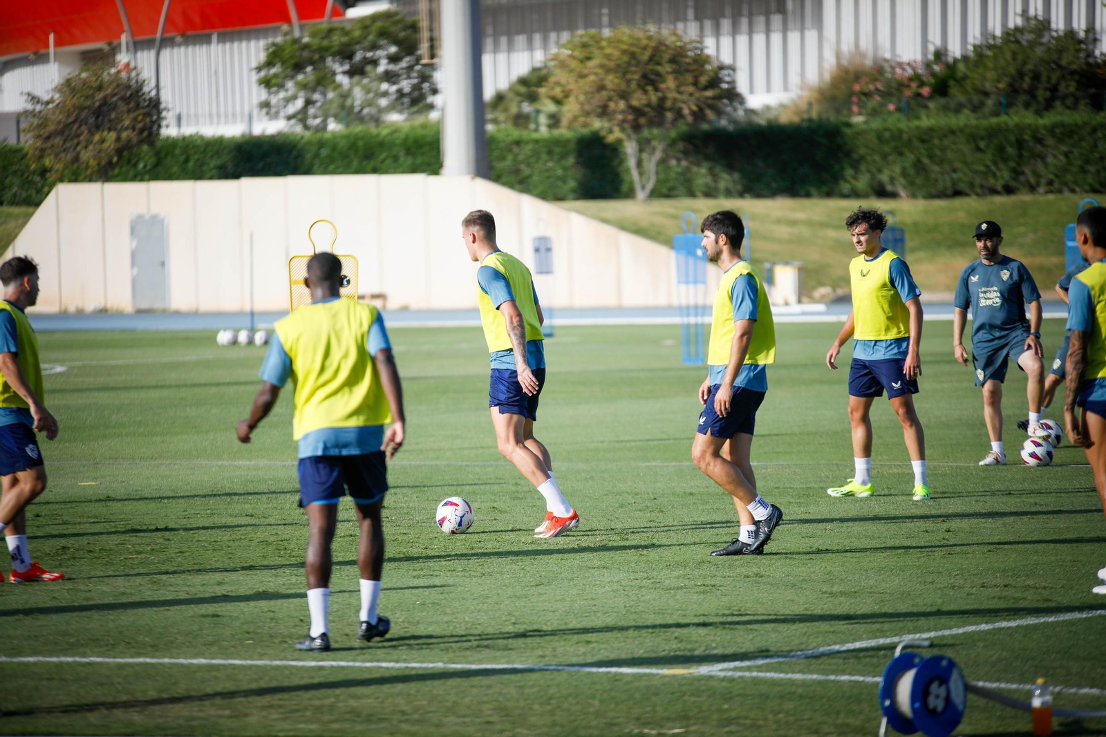 Primer entrenamiento pretemporada del Almería, en imágenes