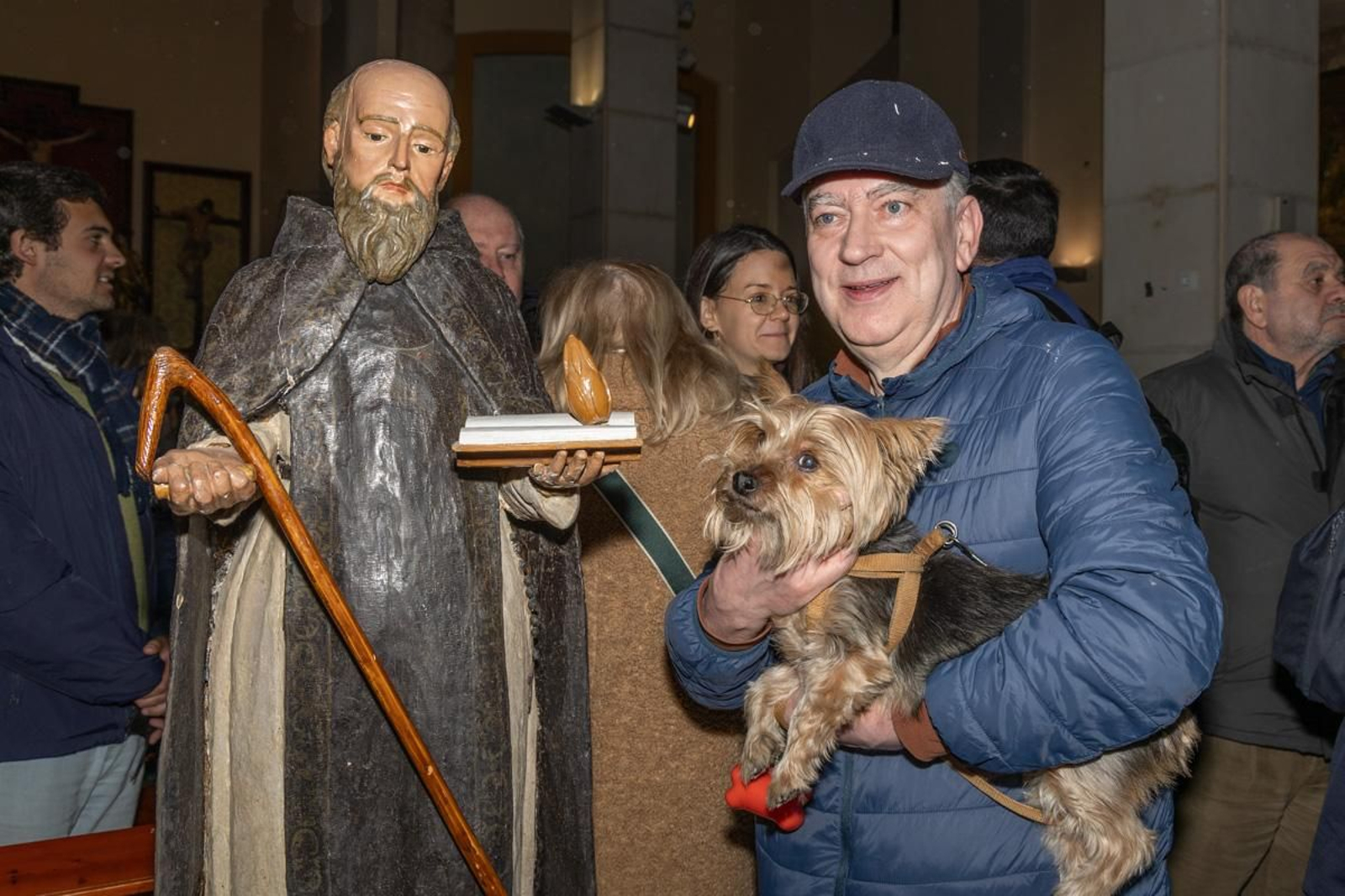 Encendido de la lumbre institucional con motivo de la festividad de San Antón