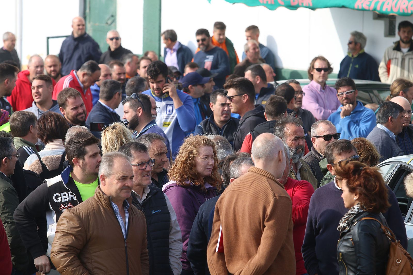 Las imágenes de la manifestación de agricultores