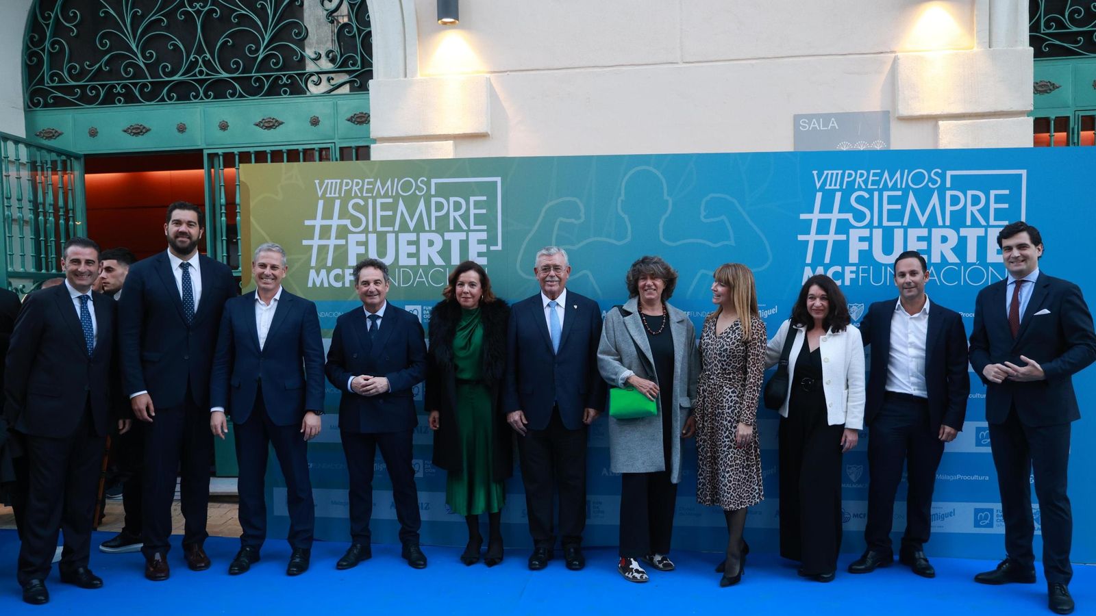 La gala 'Siempre Fuerte' del Málaga CF, en fotos