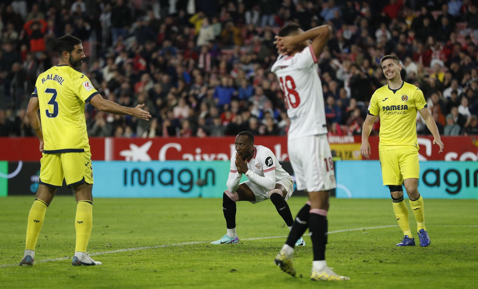 Las fotos del Sevilla fc-Villarreal