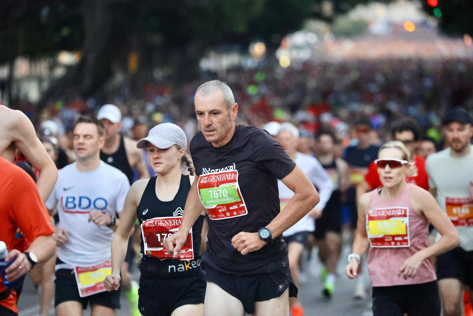 Las mejores fotos de la Maratón de Málaga 2024