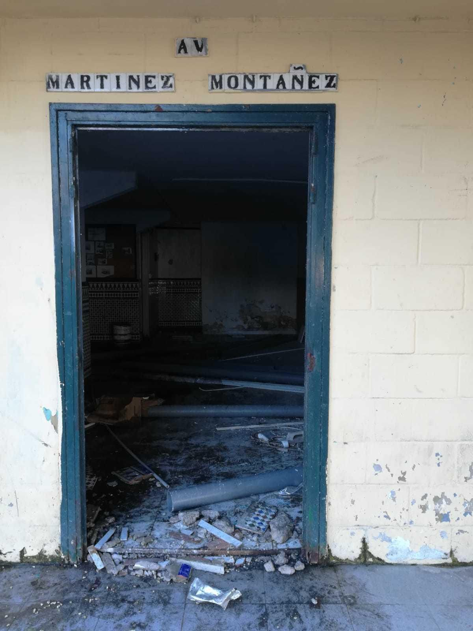 La puerta sustraída.