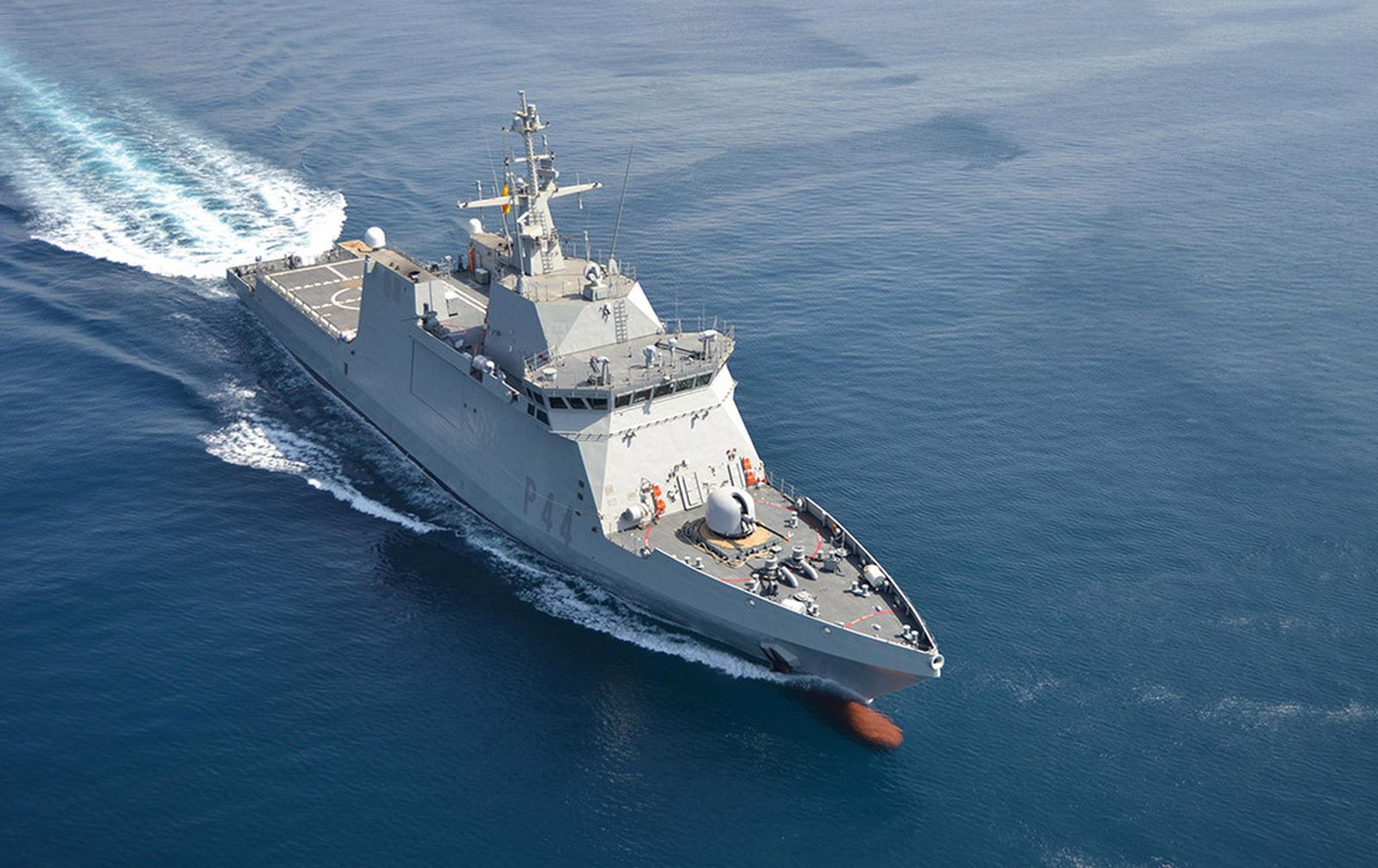 El BAM Tornado se construyó en la Bahía de Cádiz.