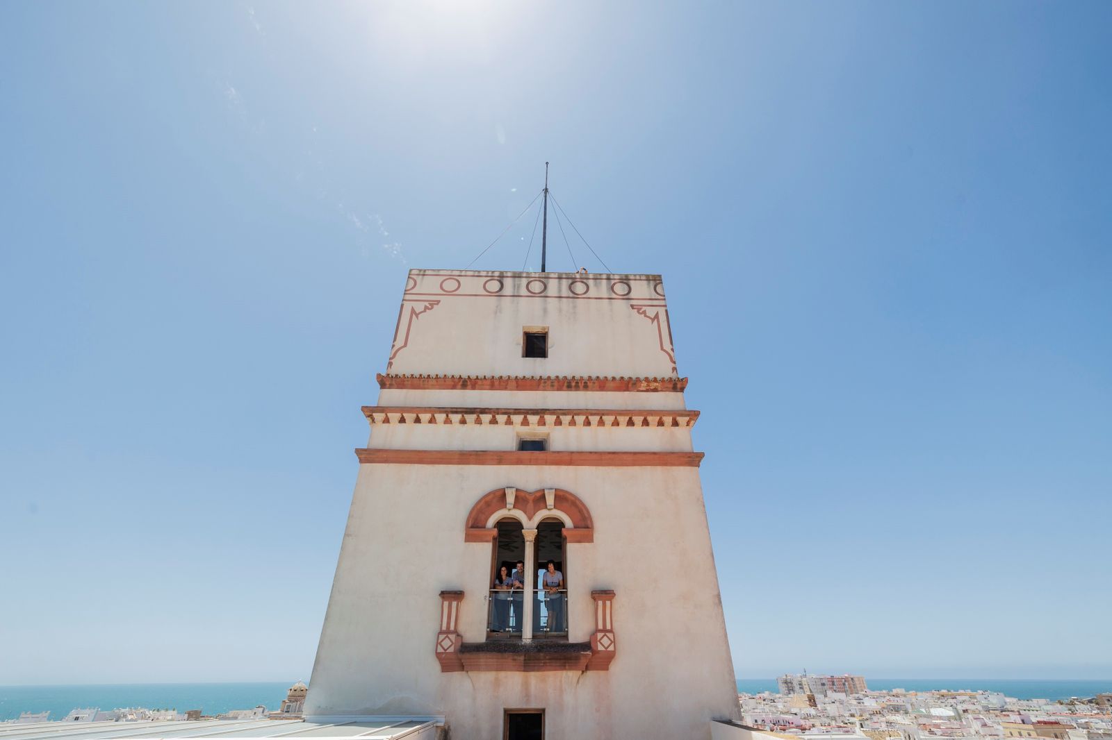 Las imágenes del interior de la Torre Tavira