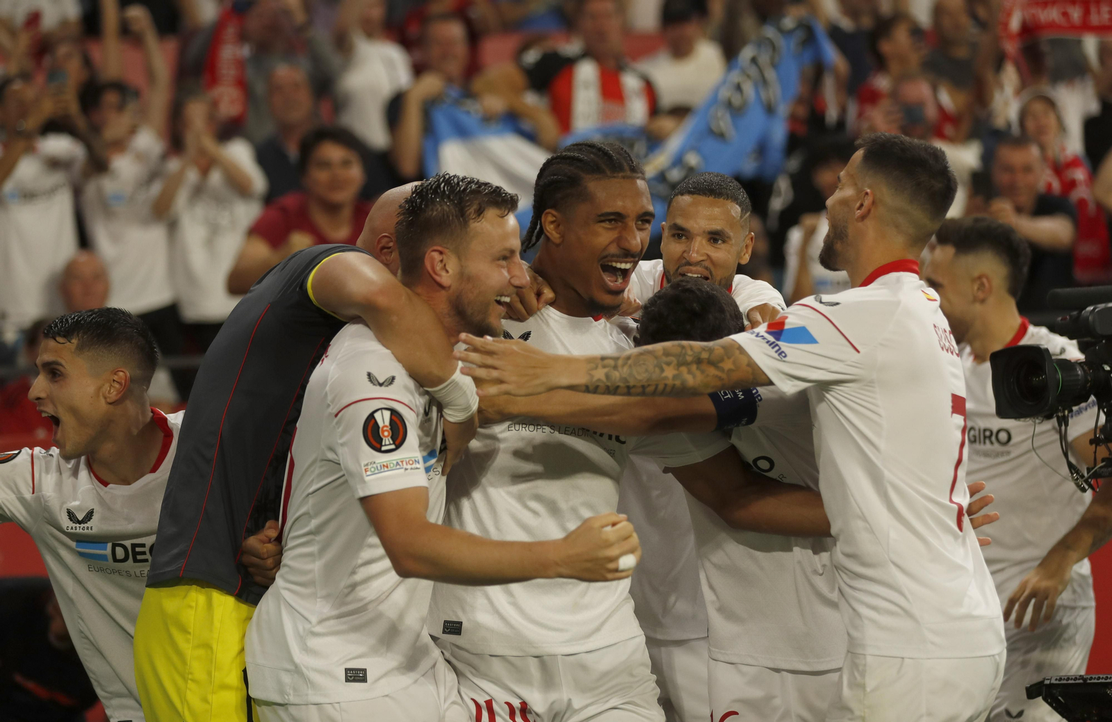 Las fotos del Sevilla-Manchester