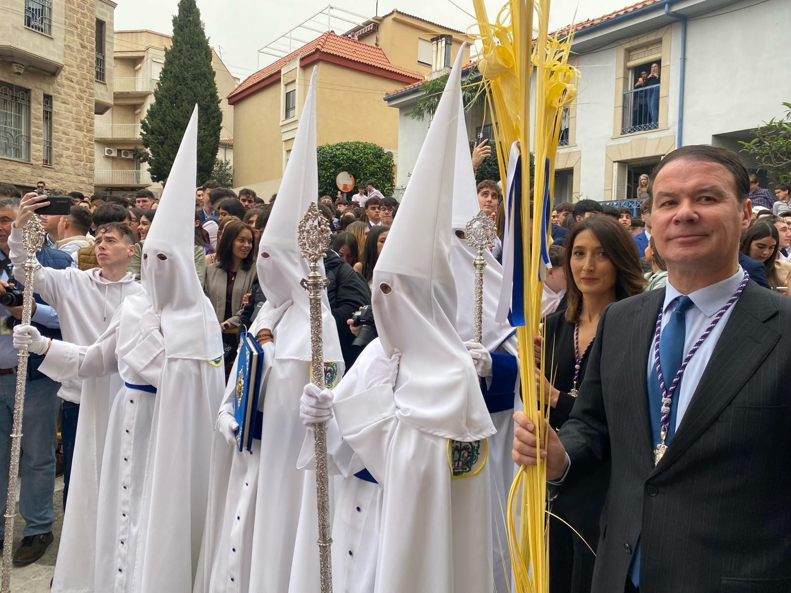 La Borriquilla el Domingo de Ramos en Jaén.