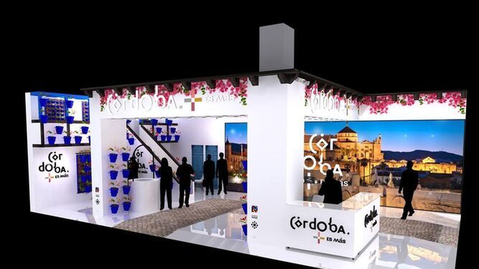 Maqueta del expositor de Córdoba en Fitur