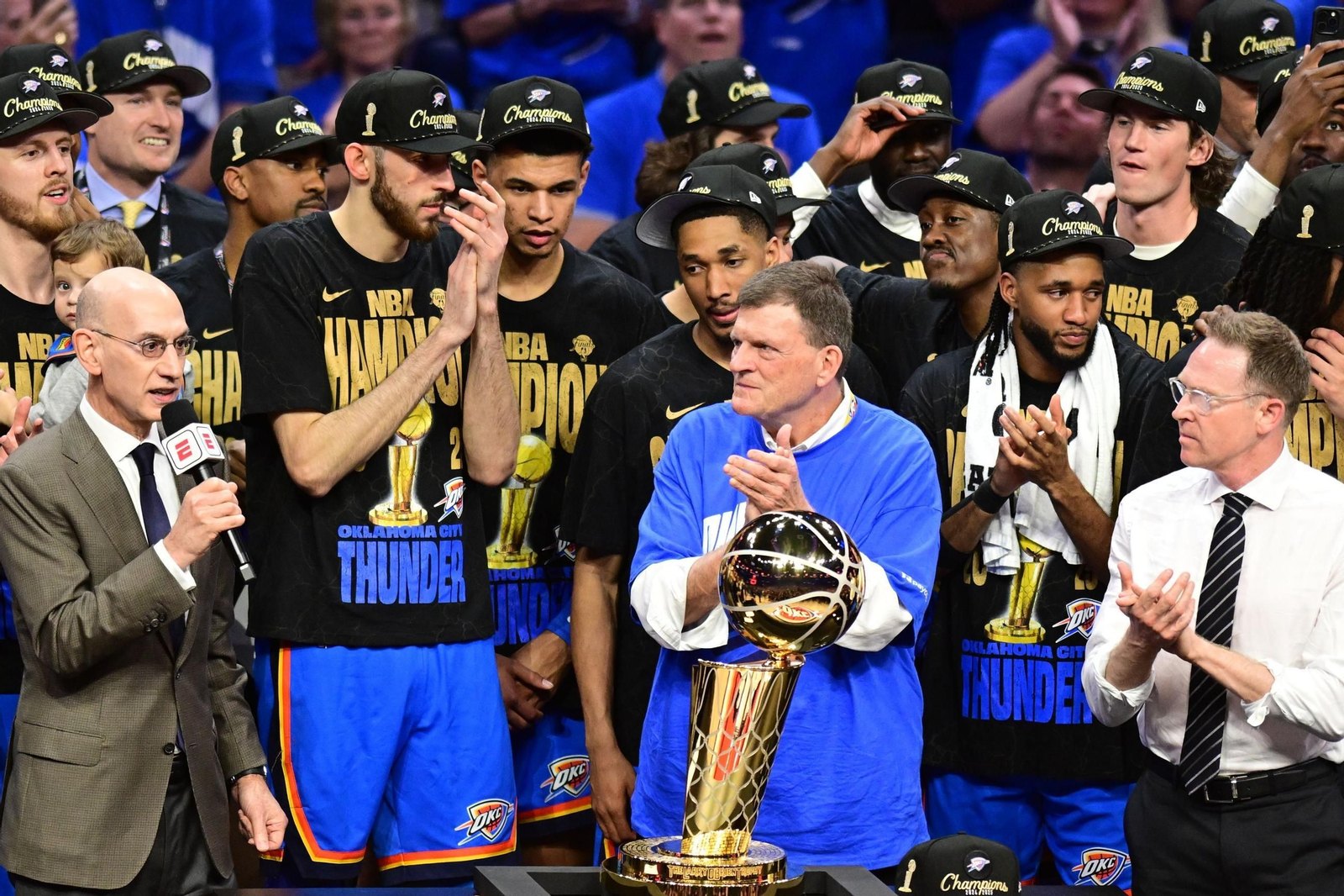 Las fotos del título de la NBA para Oklahoma City Thunder