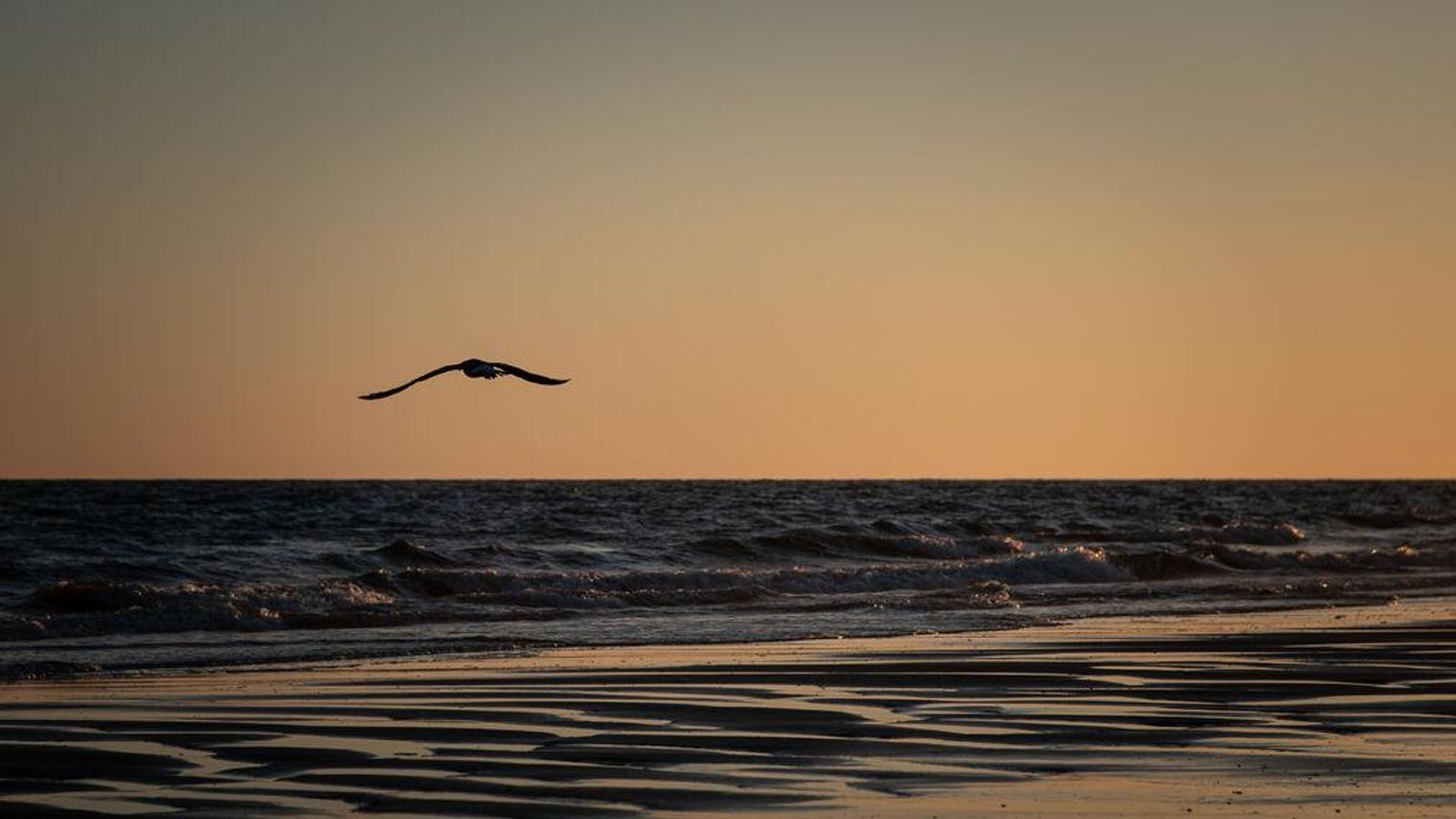 Puesta de sol en Matalascañas