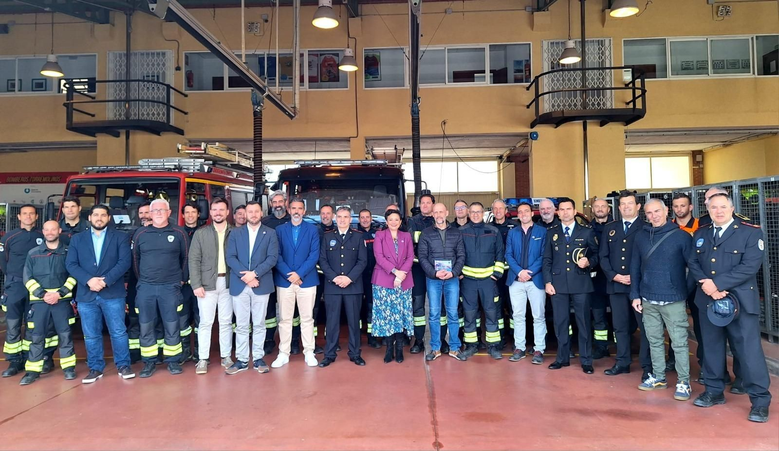 La celebración del Día del Patrón de los Bomberos.