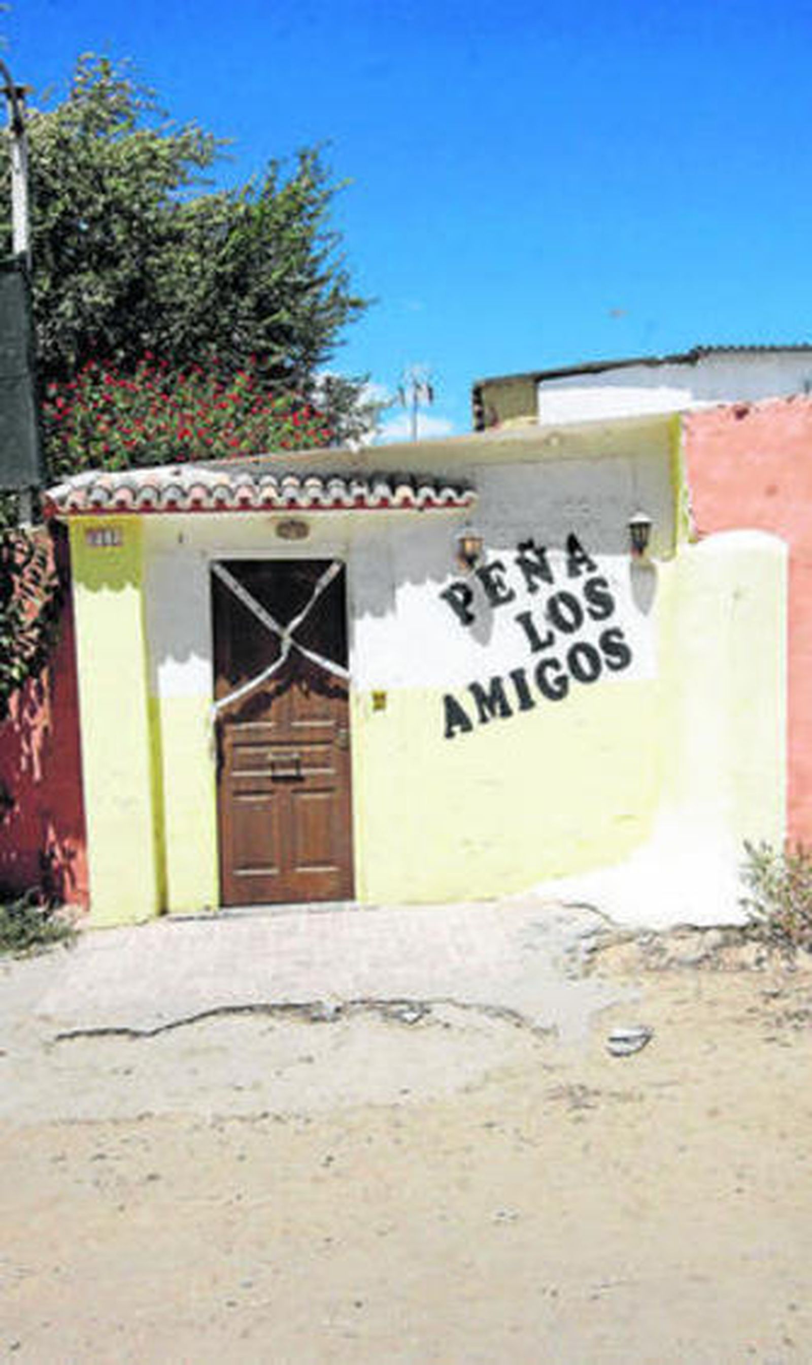Peña de Córdoba en la que tuvo lugar la reyerta.