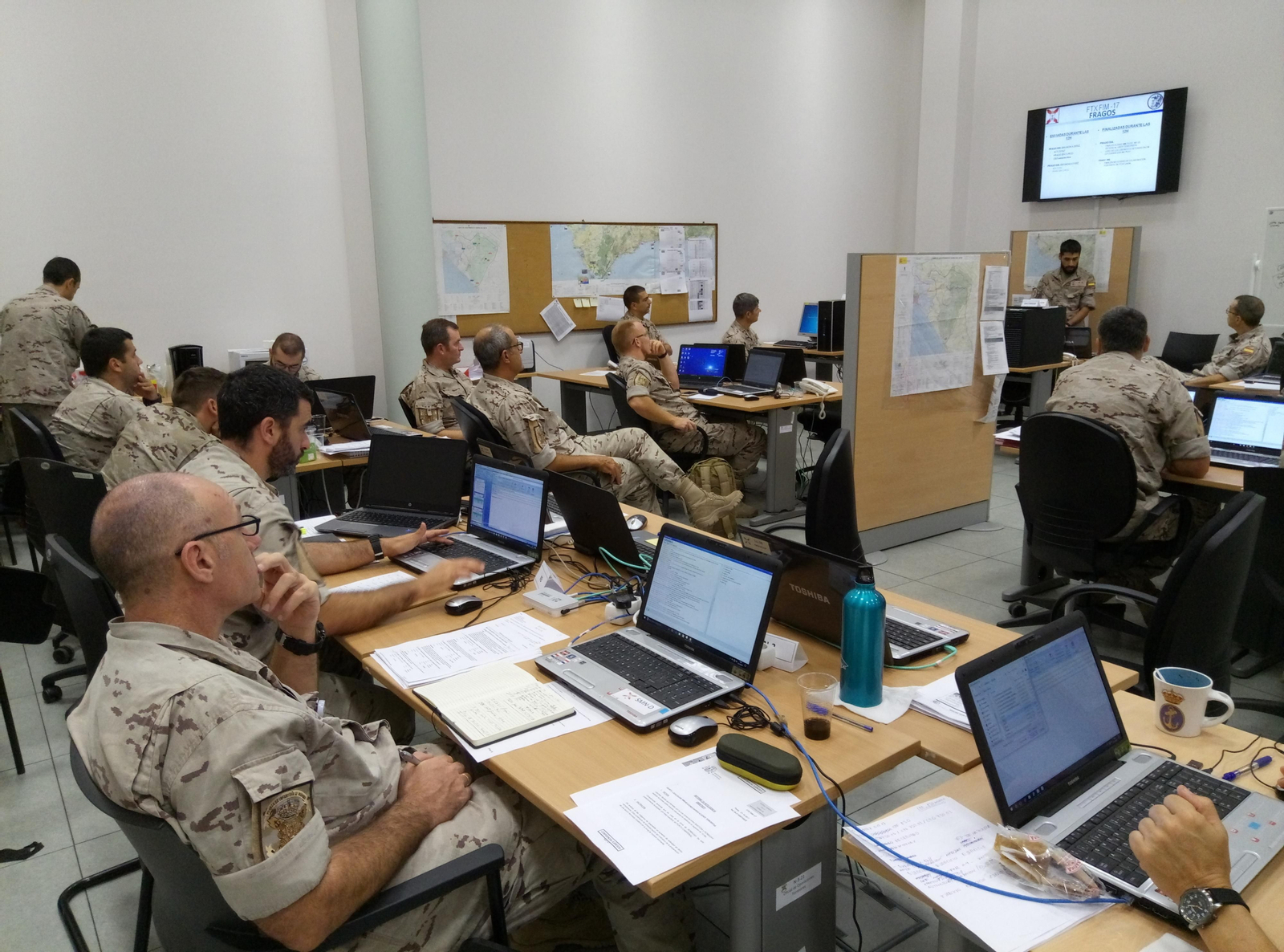 Imágenes del ejercicio FTX FIM 17 de la Marina