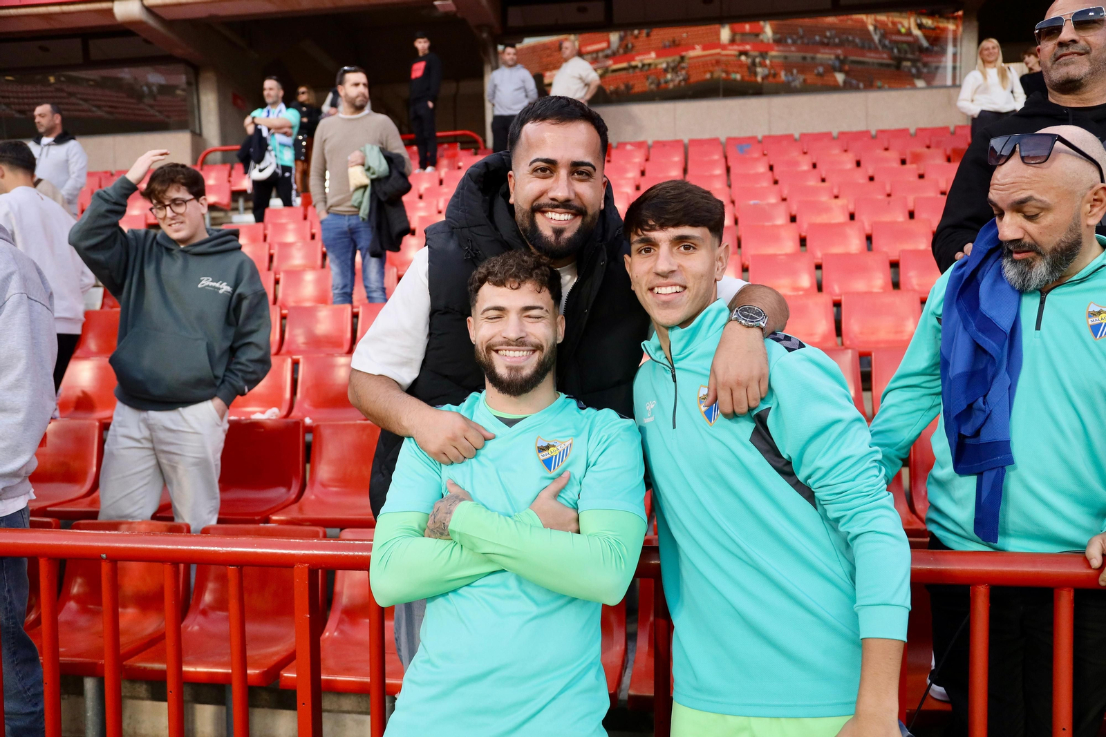 Las fotos del Recreativo Granada - Málaga CF