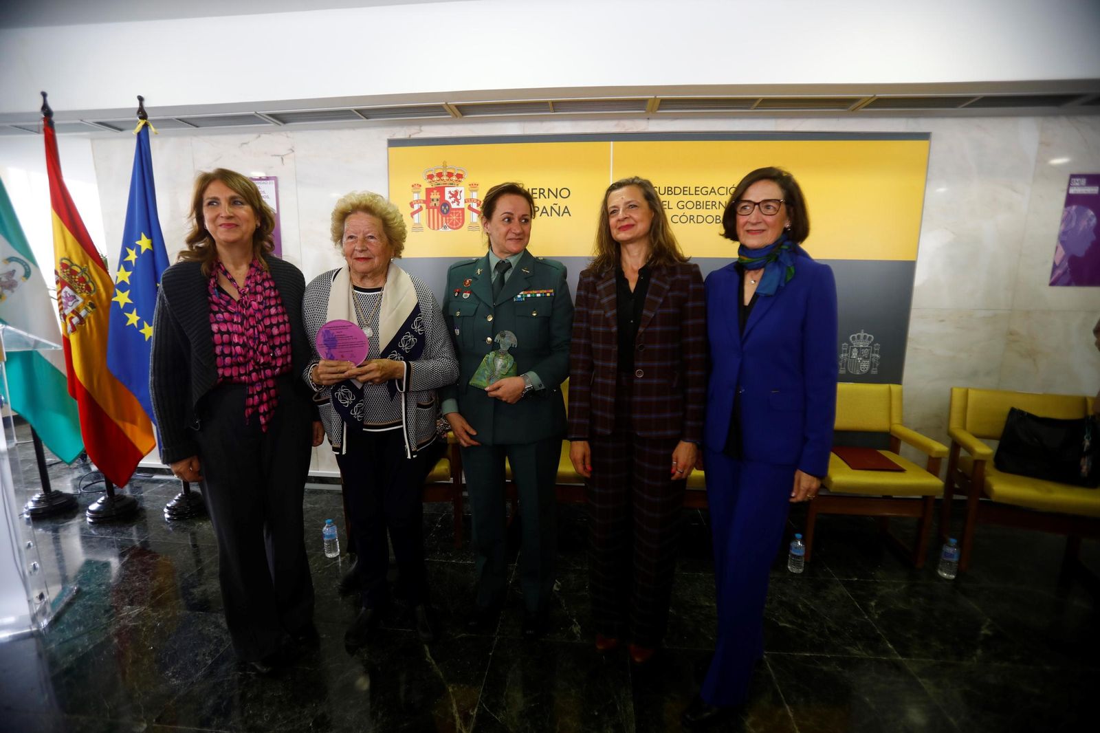 El acto 'Sororidad.es' por el 8M en la Subdelegación del Gobierno, en imágenes