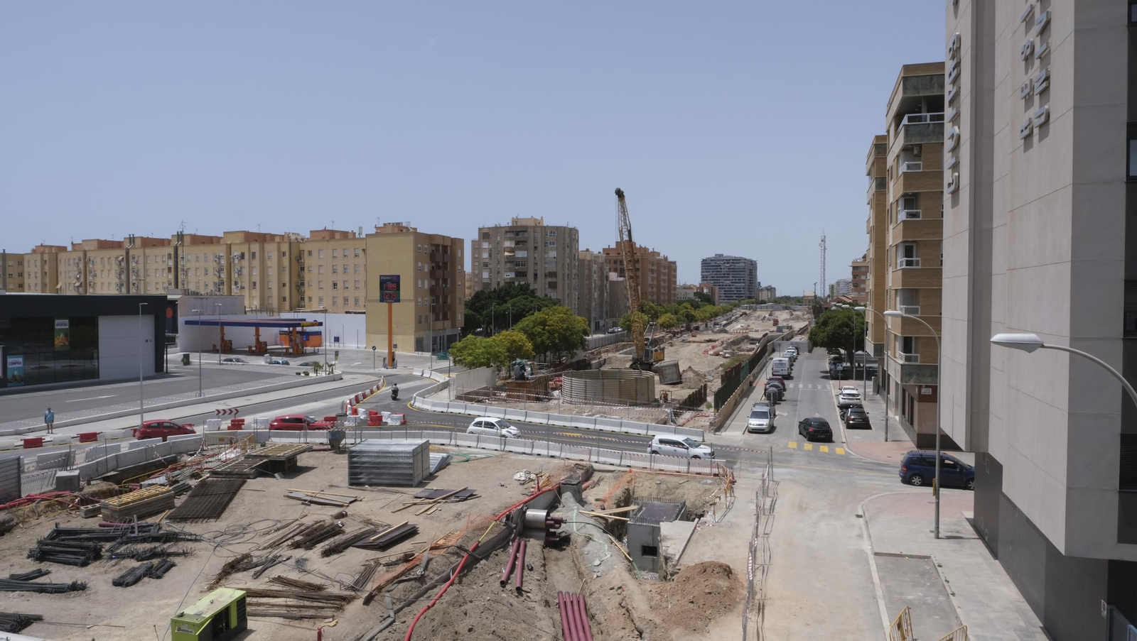 Último día del Puente de la Avenida del Mediterráneo, en imágenes