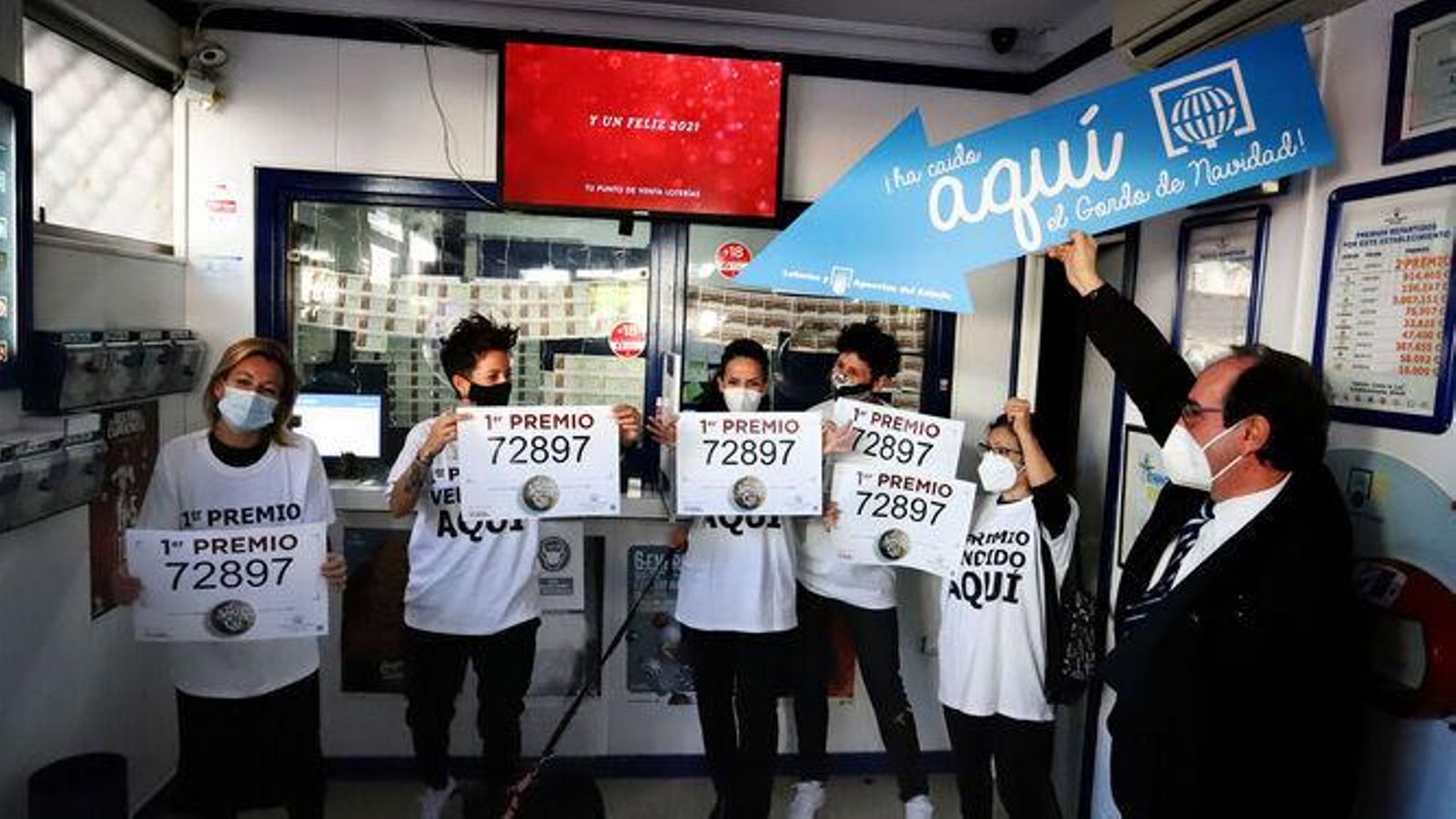 En 2020 el Gordo tocó en Punta Umbría